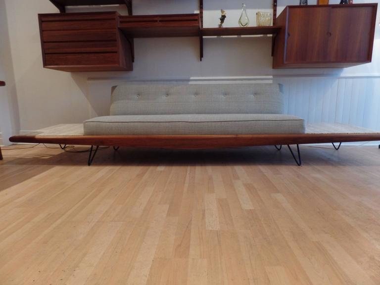Rare Adrian Pearsall Sofa with End Tables Displayed at Habitat 67, Expo