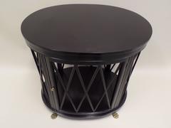 Pair of Large French Modern Neoclassical Side Tables /Consoles by Maison Jansen