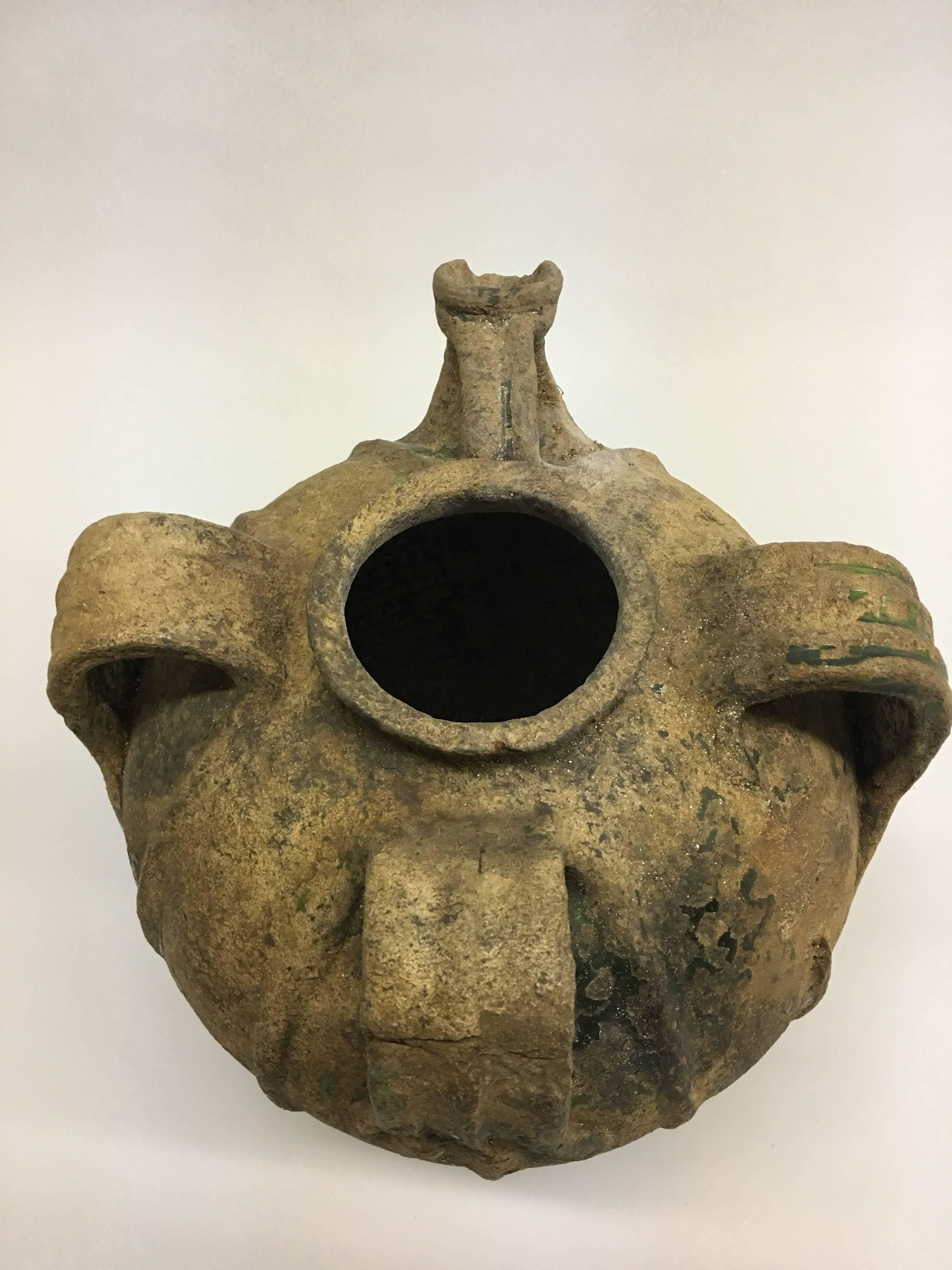 Stile provenzale Grande urna / vaso / brocca in ceramica della provincia francese, XVIII secolo in vendita