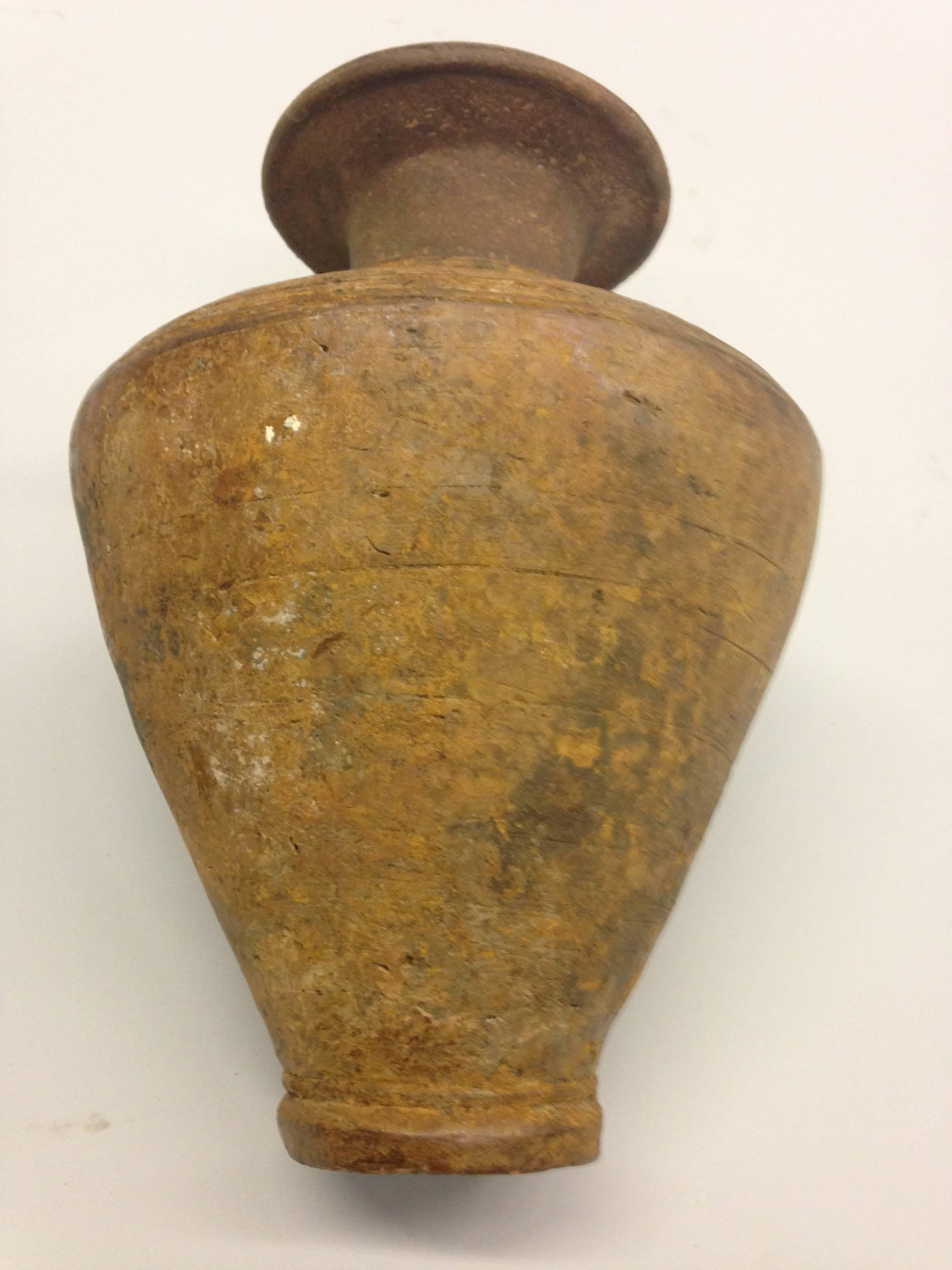 Tribal Ancient Classic Form Khmer Urn or Vase For Sale