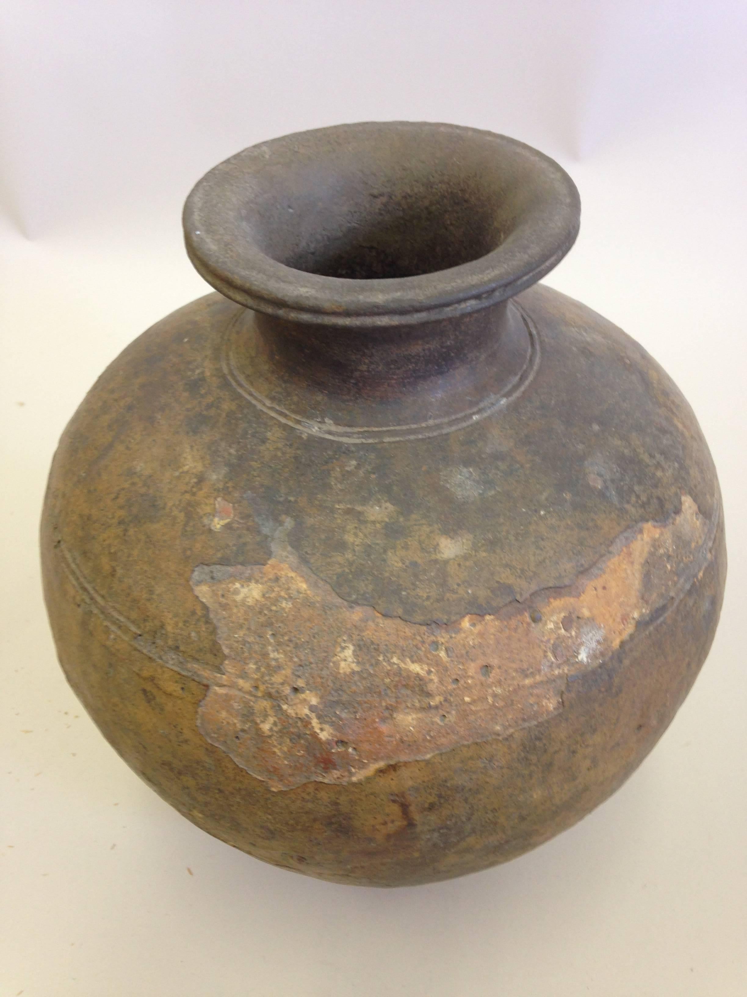 earthenware urn