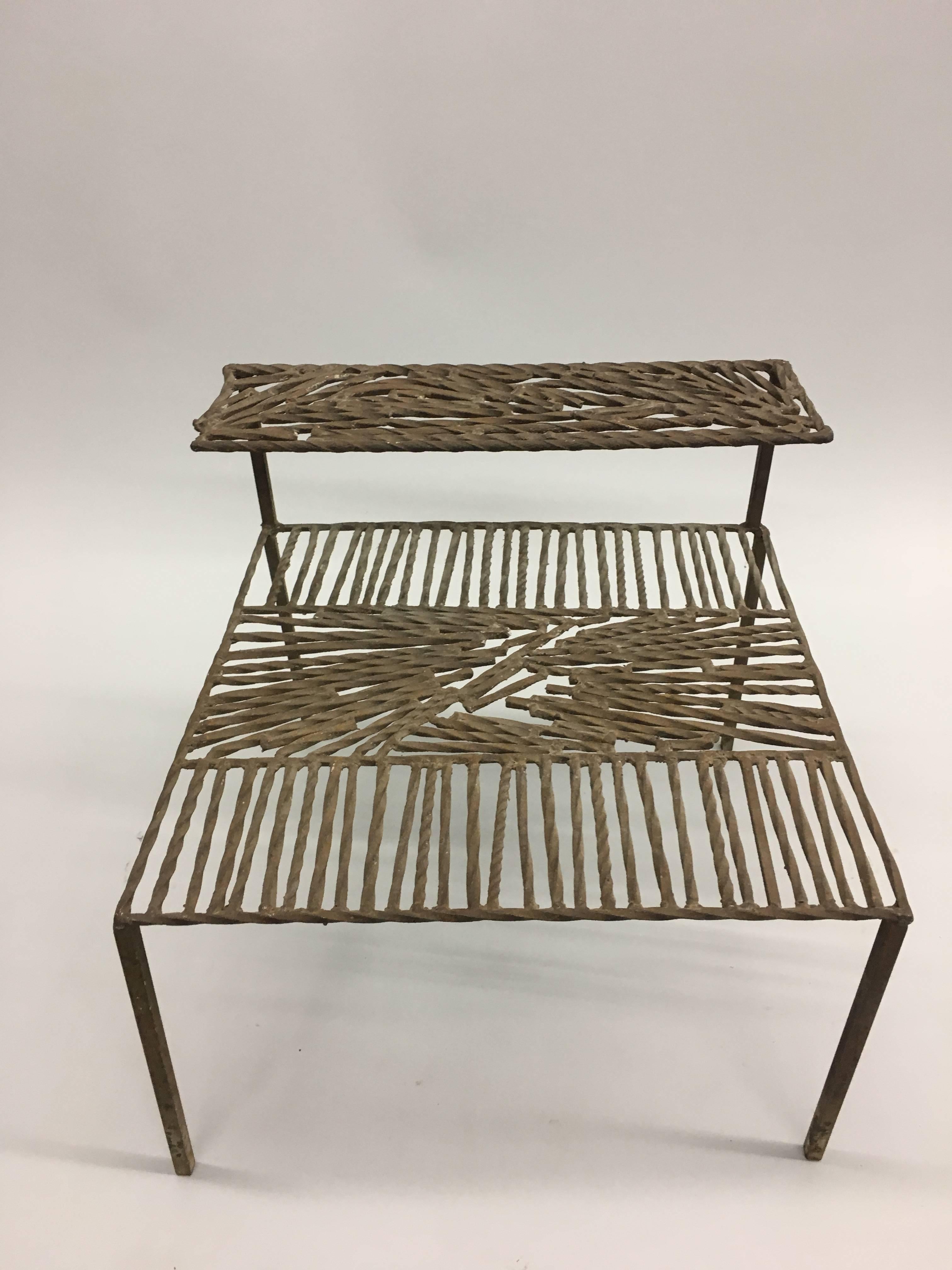 sculpture side table