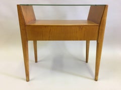 Pair of Italian Modern Side Tables or Night Stands Attributed to Gio Ponti, 1954