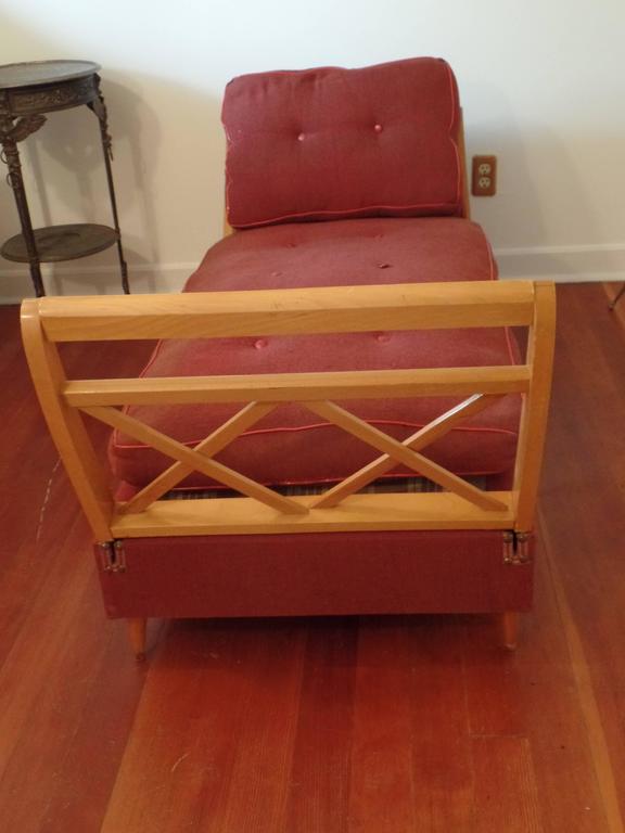 French MidCentury Modern Neoclassical Sofa or Day Bed at 1stDibs