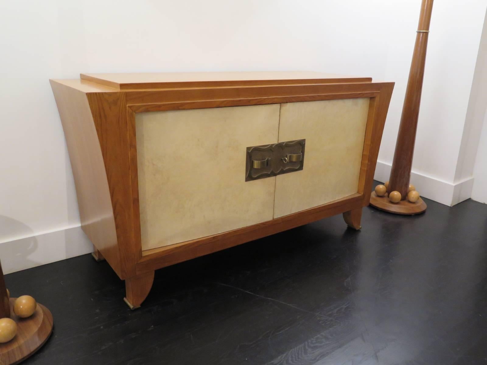 French Oak Cabinet In Excellent Condition In Newburgh, NY