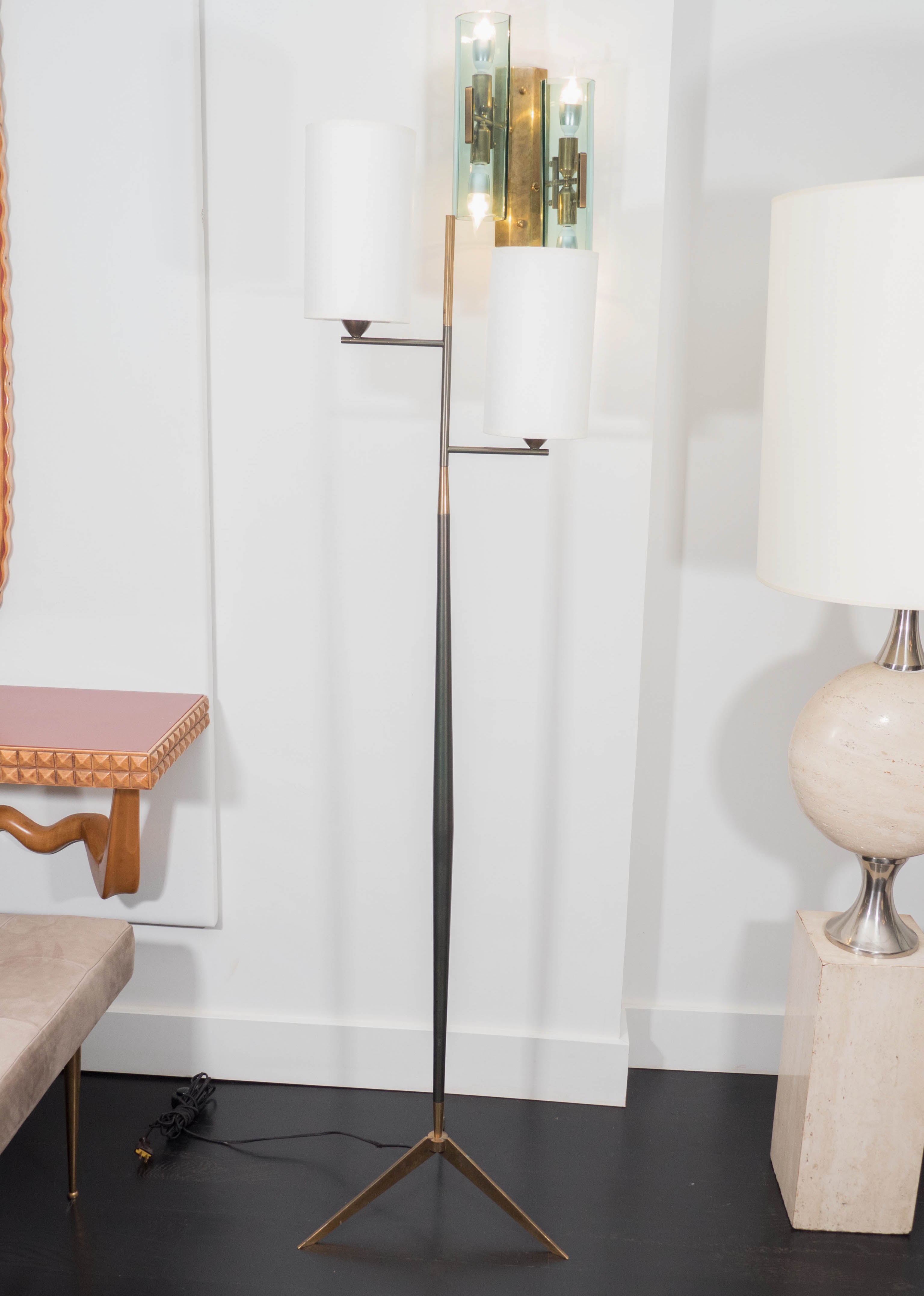 Arlus Double-Shaded Floor Lamp