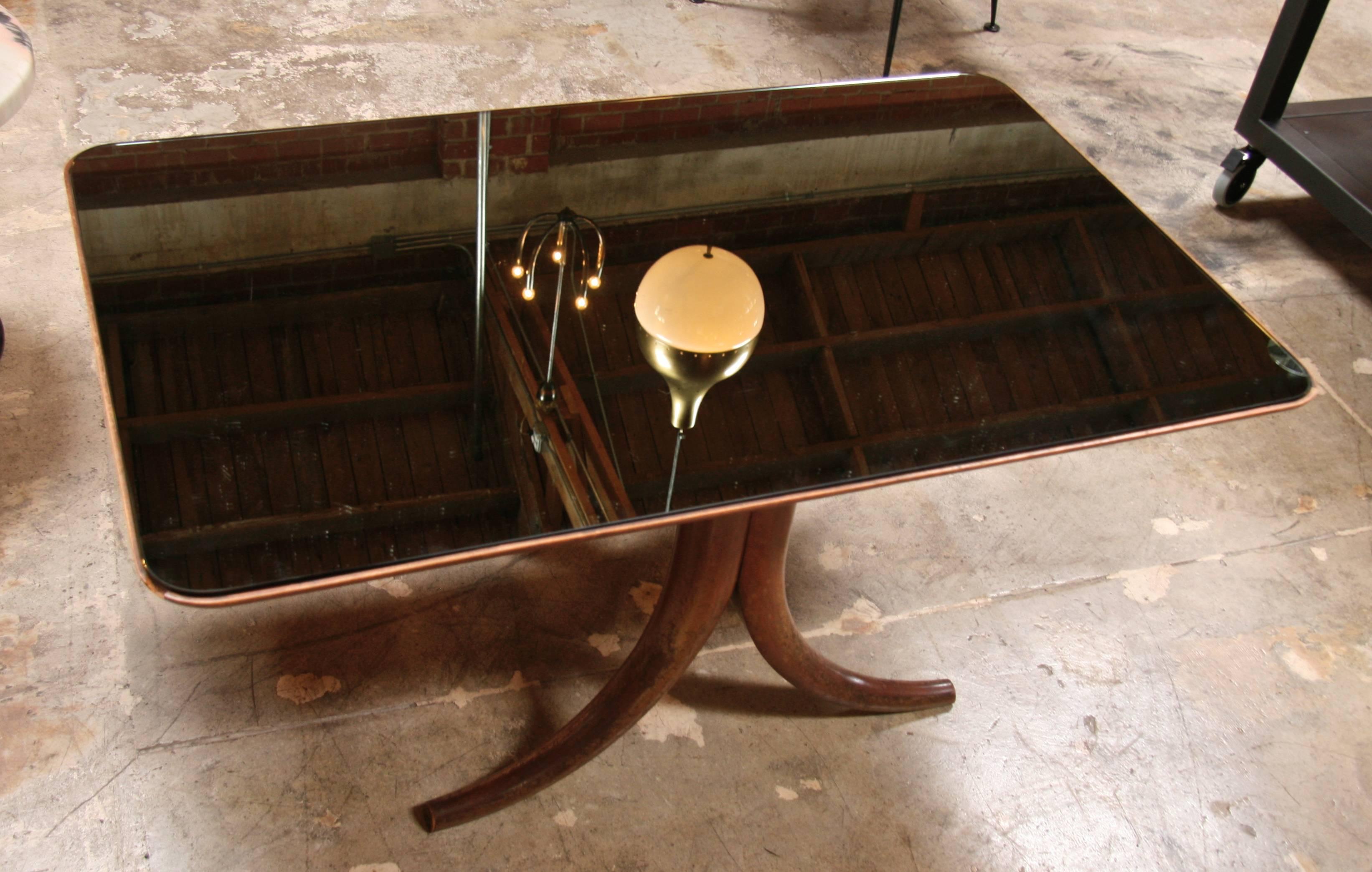 Mirror Coffee Table by Pietro Chiesa for Fontana Arte, 1940 In Excellent Condition In Los Angeles, CA