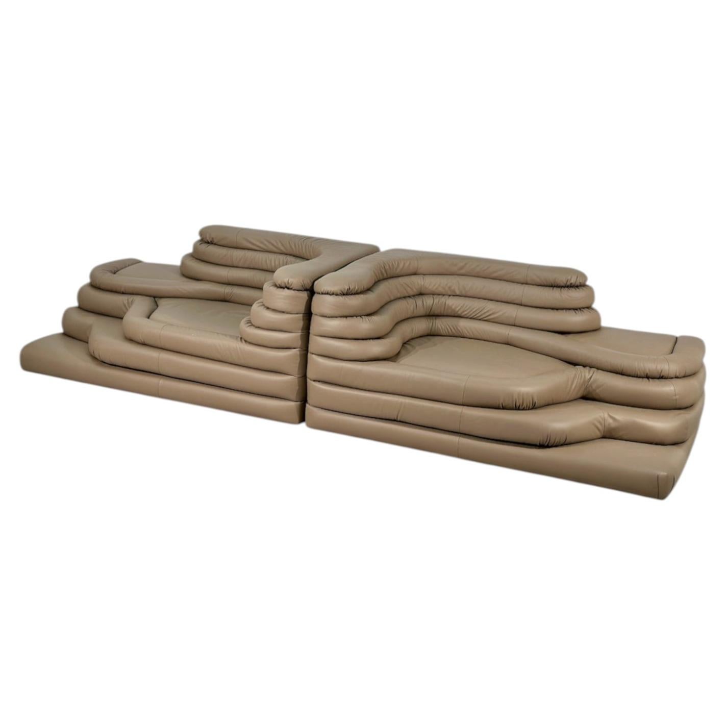 Ensemble de quatre éléments « Terrazza Landscape » Ds-1025 par Ubald Klug pour De Sede en vente