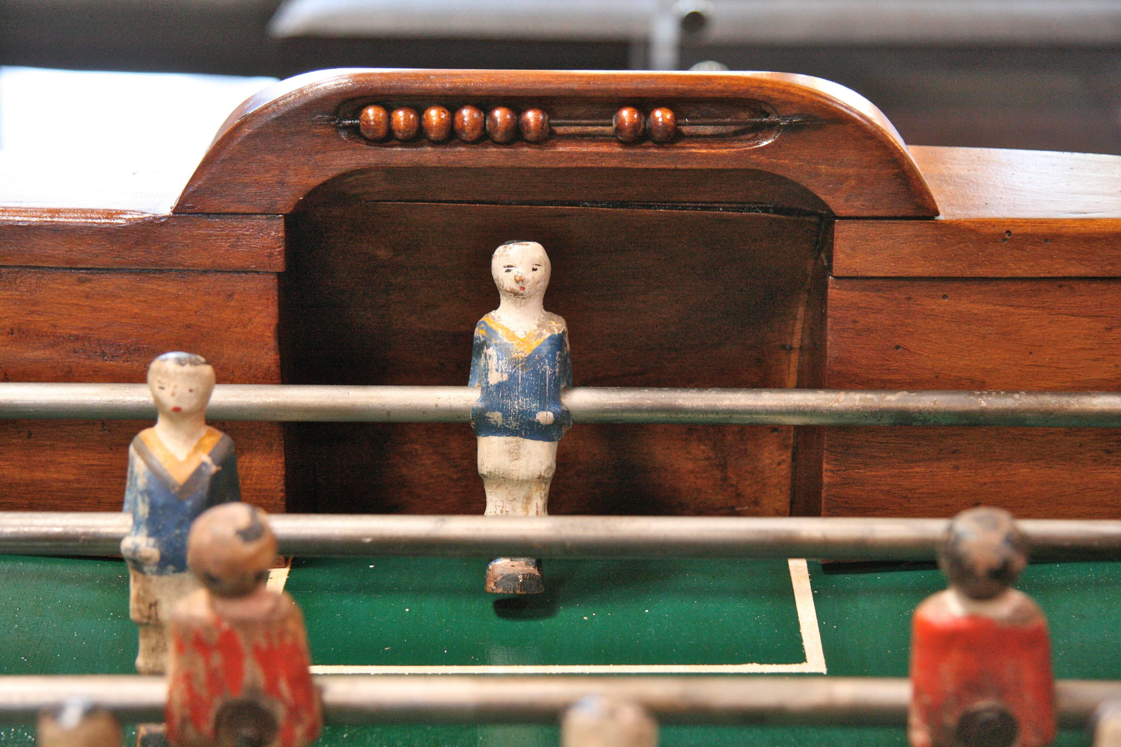 French 1950s Foosball Table In Excellent Condition In Los Angeles, CA