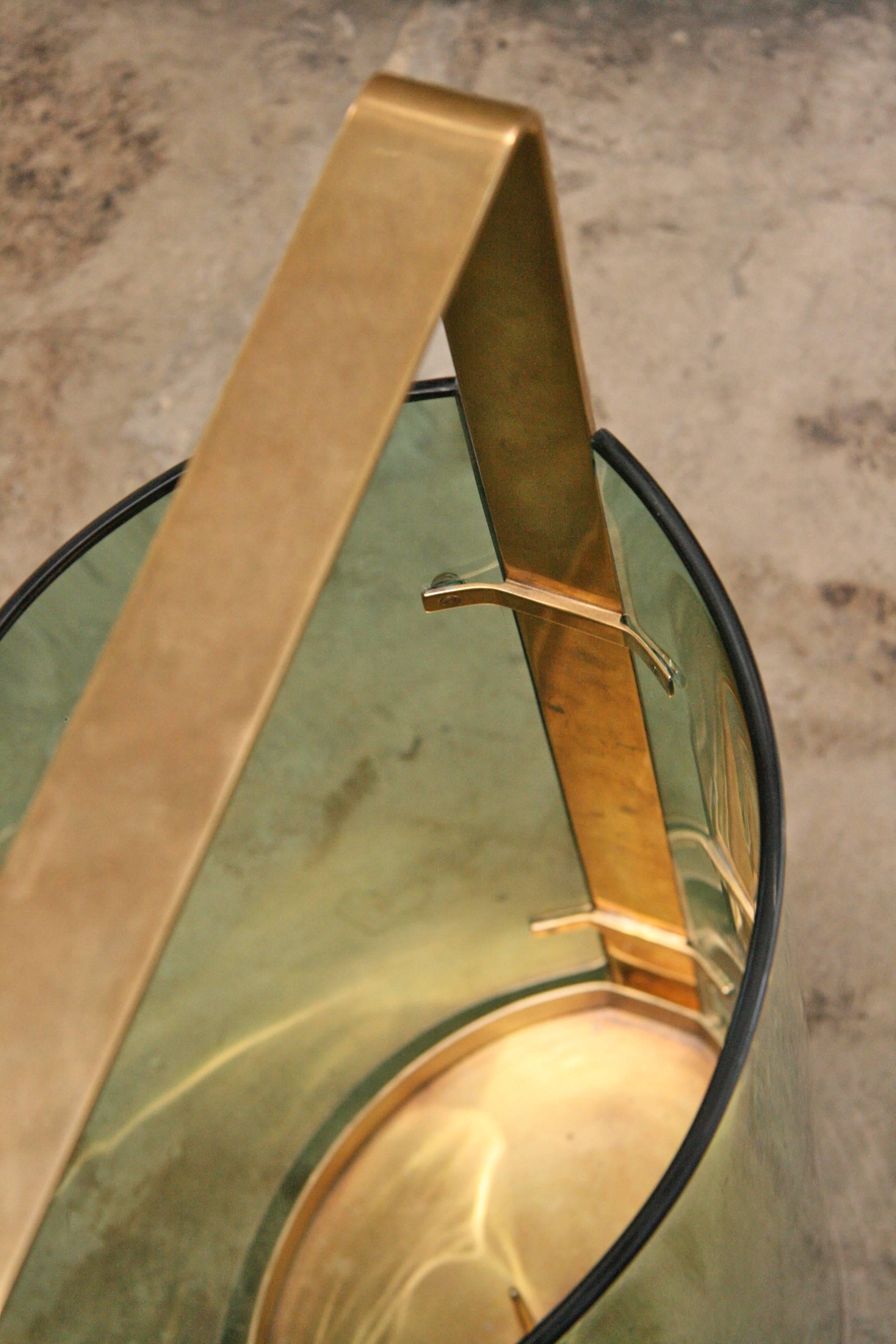 Brass Max Ingrand for Fontana Arte Umbrella Stand