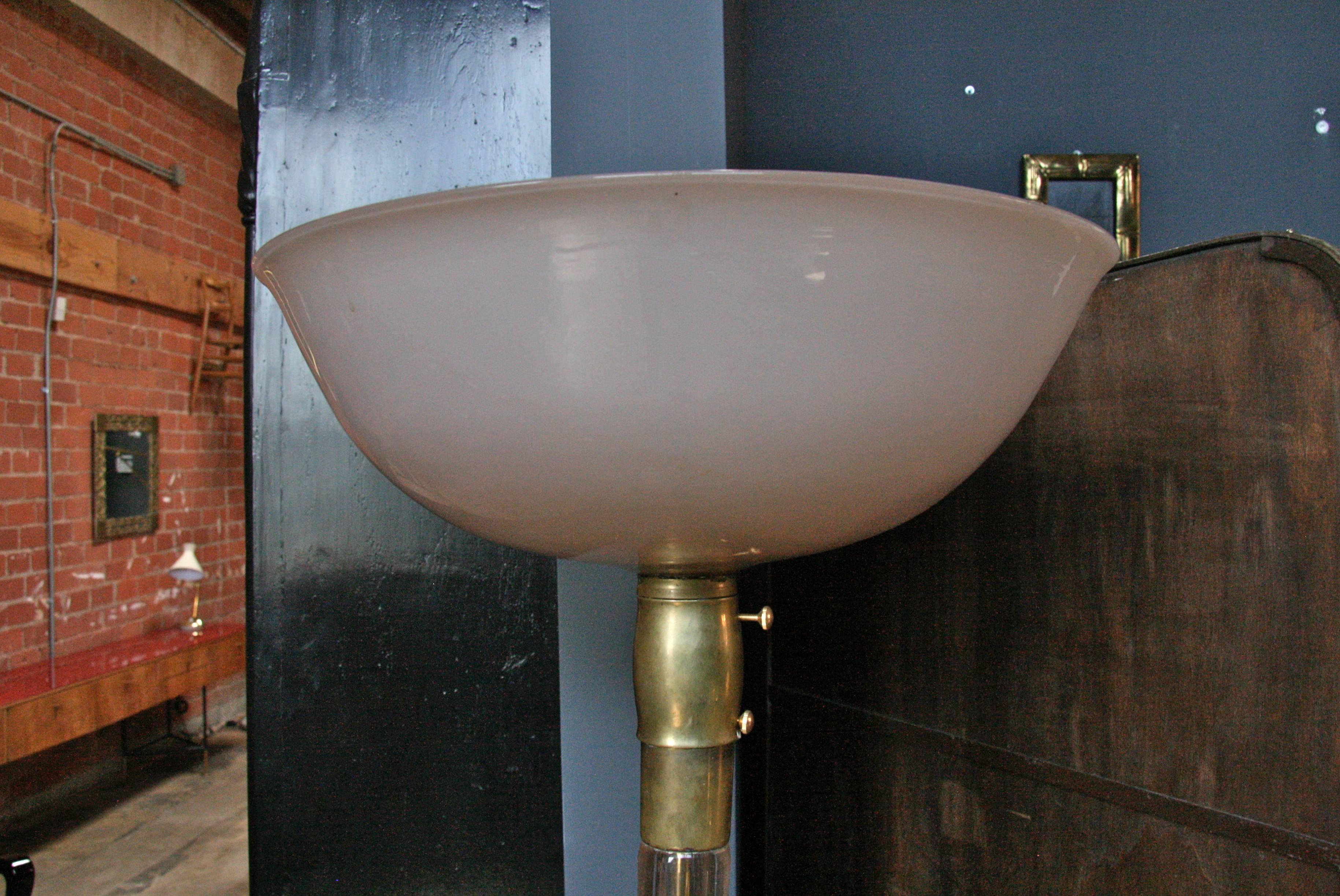Italian Venini Floor Lamp by Tommaso Buzzi