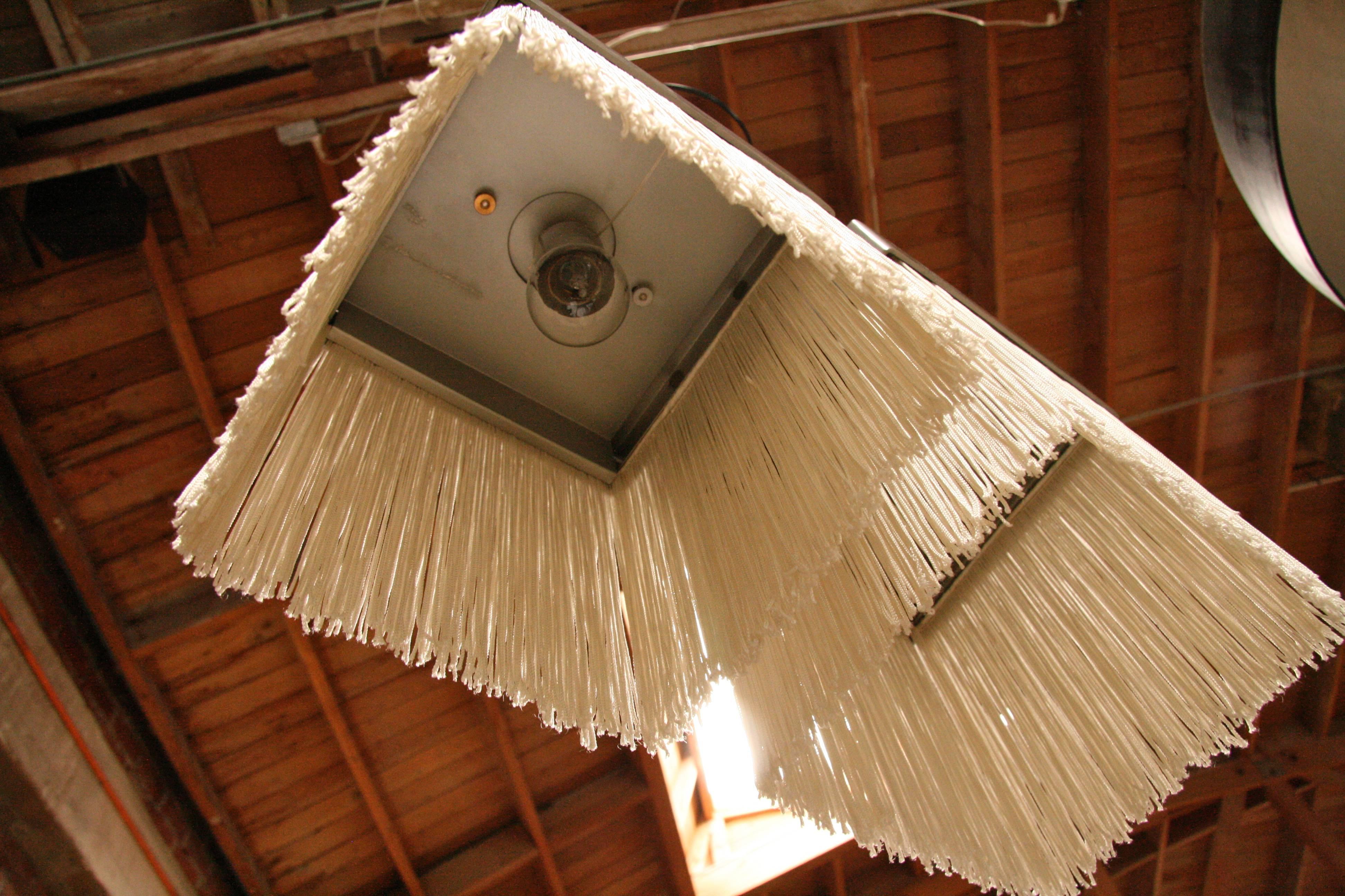 Rare Pendent attributed to Massimo Vignelli -  Arteluce Ceiling Lamps model- 204 In Excellent Condition In Los Angeles, CA