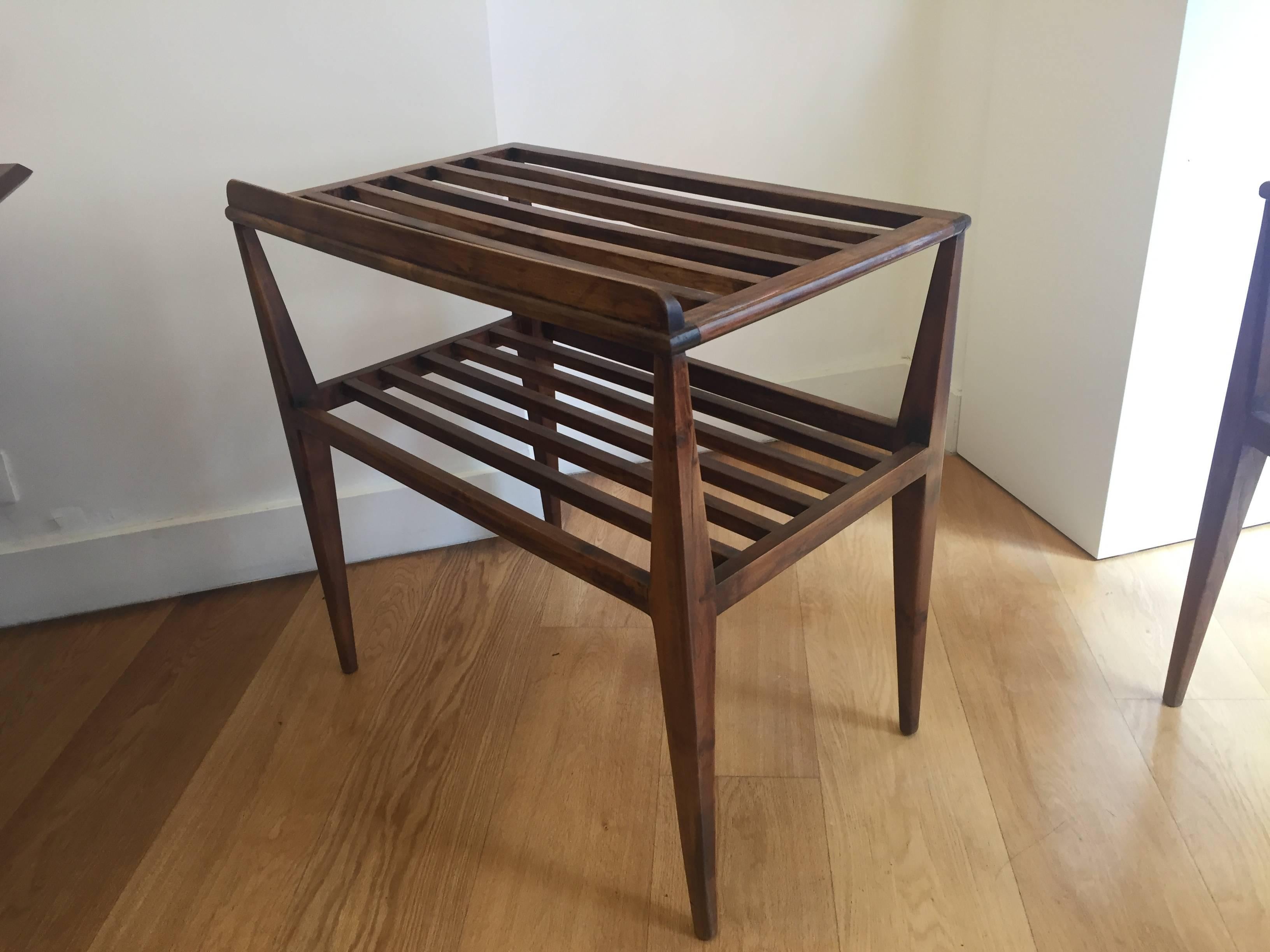 Gio Ponti Style Side Tables 'Stands', circa 2010 In Excellent Condition In Los Angeles, CA