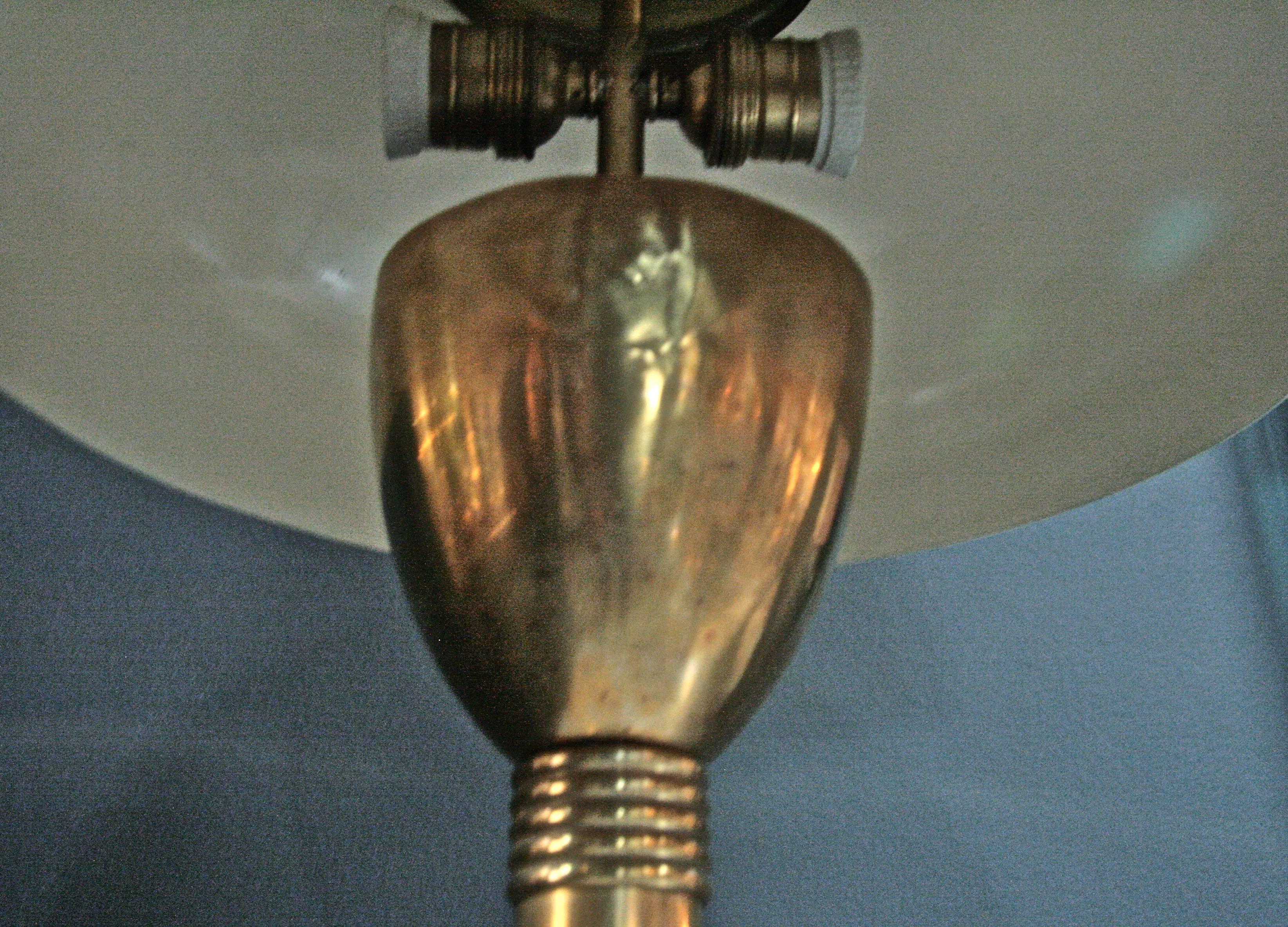 Mid-20th Century Italian Brass Table Lamp