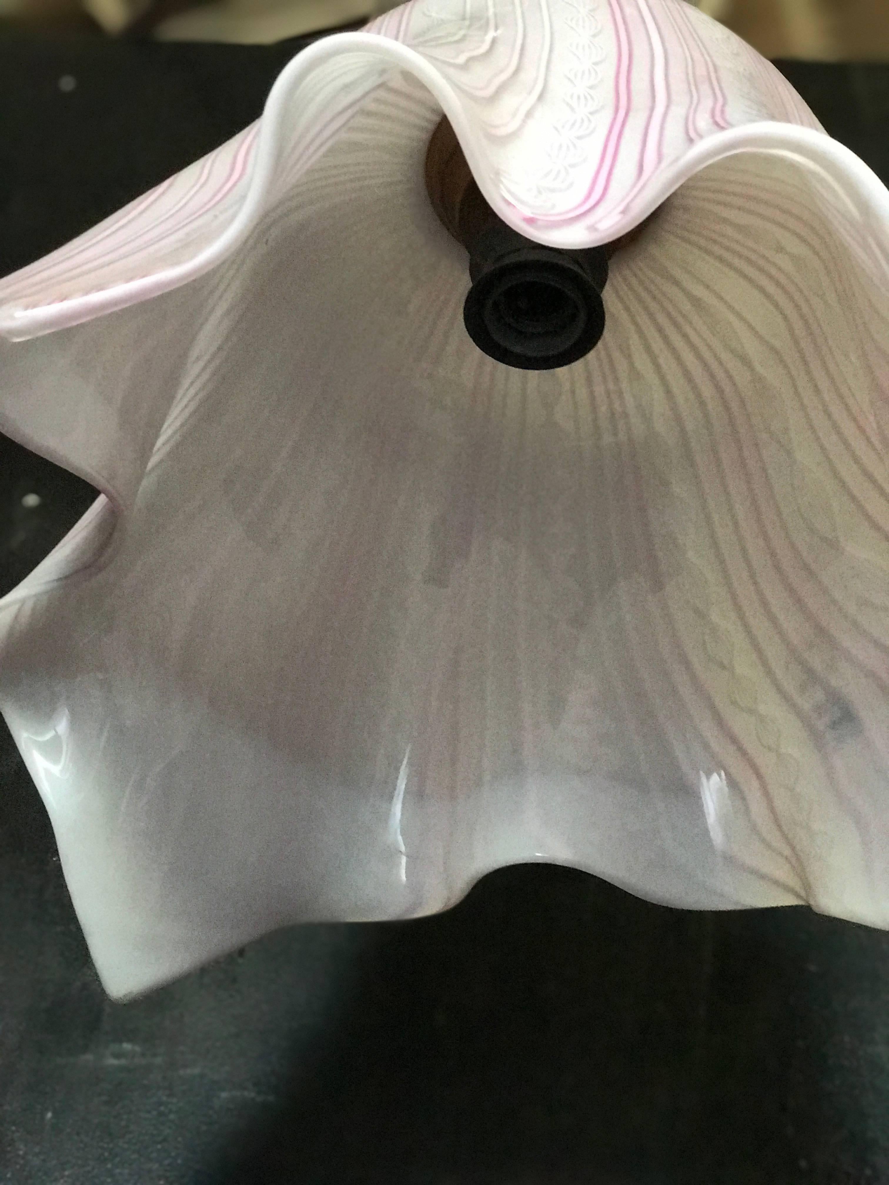 Vintage Murano Pendant Light In Excellent Condition For Sale In Los Angeles, CA