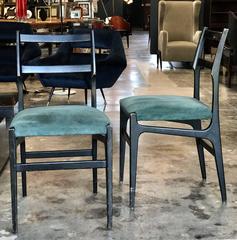 Pair of Gio Ponti Leggera Dining Chairs