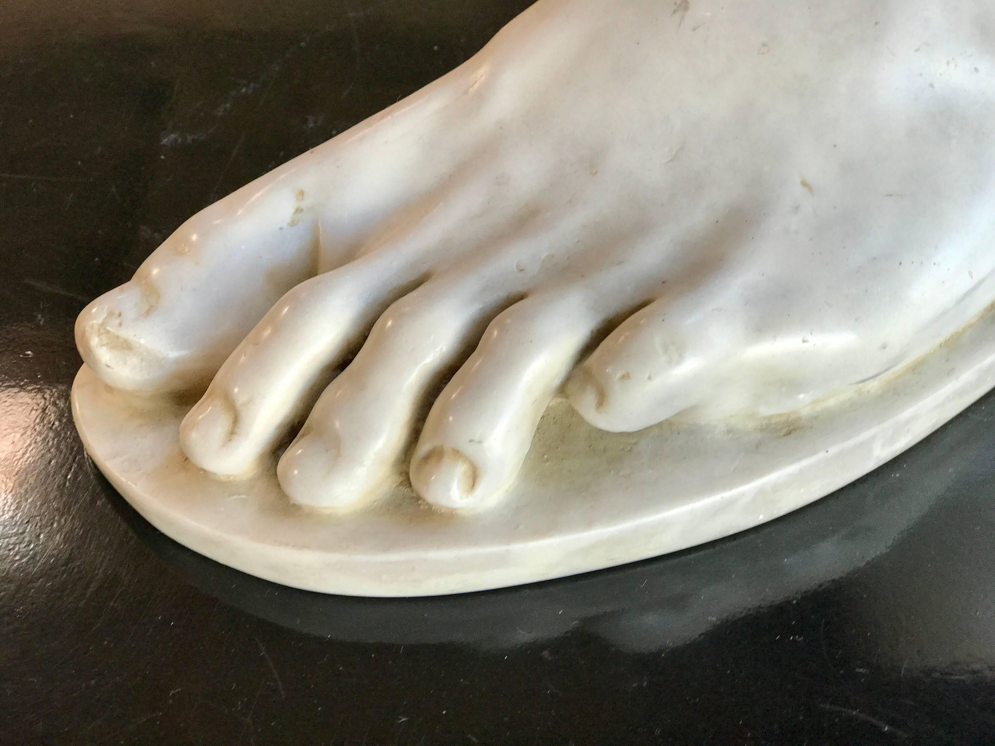 marble foot