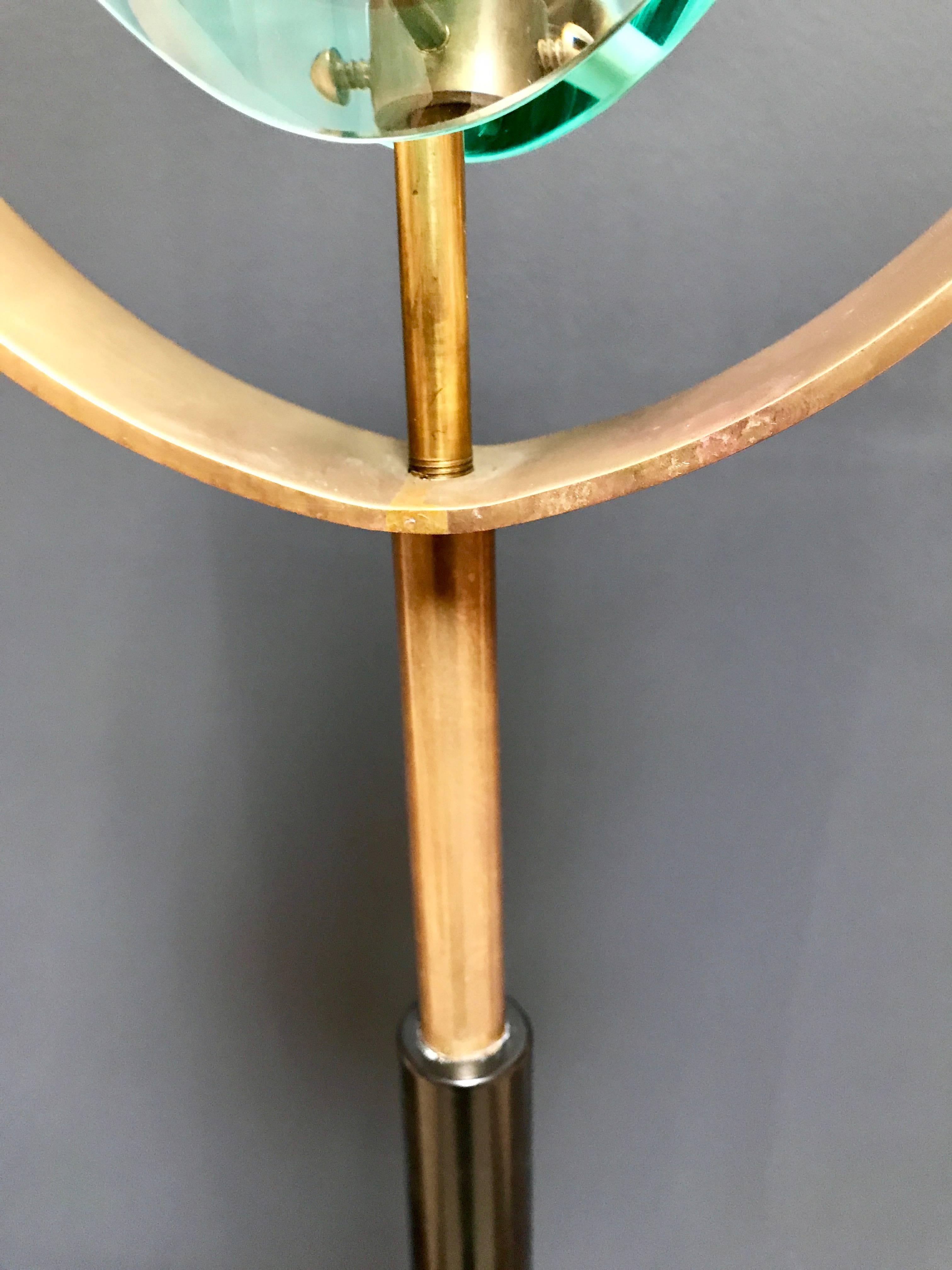 Mid-20th Century Max Ingrand for Fontana Arte Model Floor Lamp Attribuite