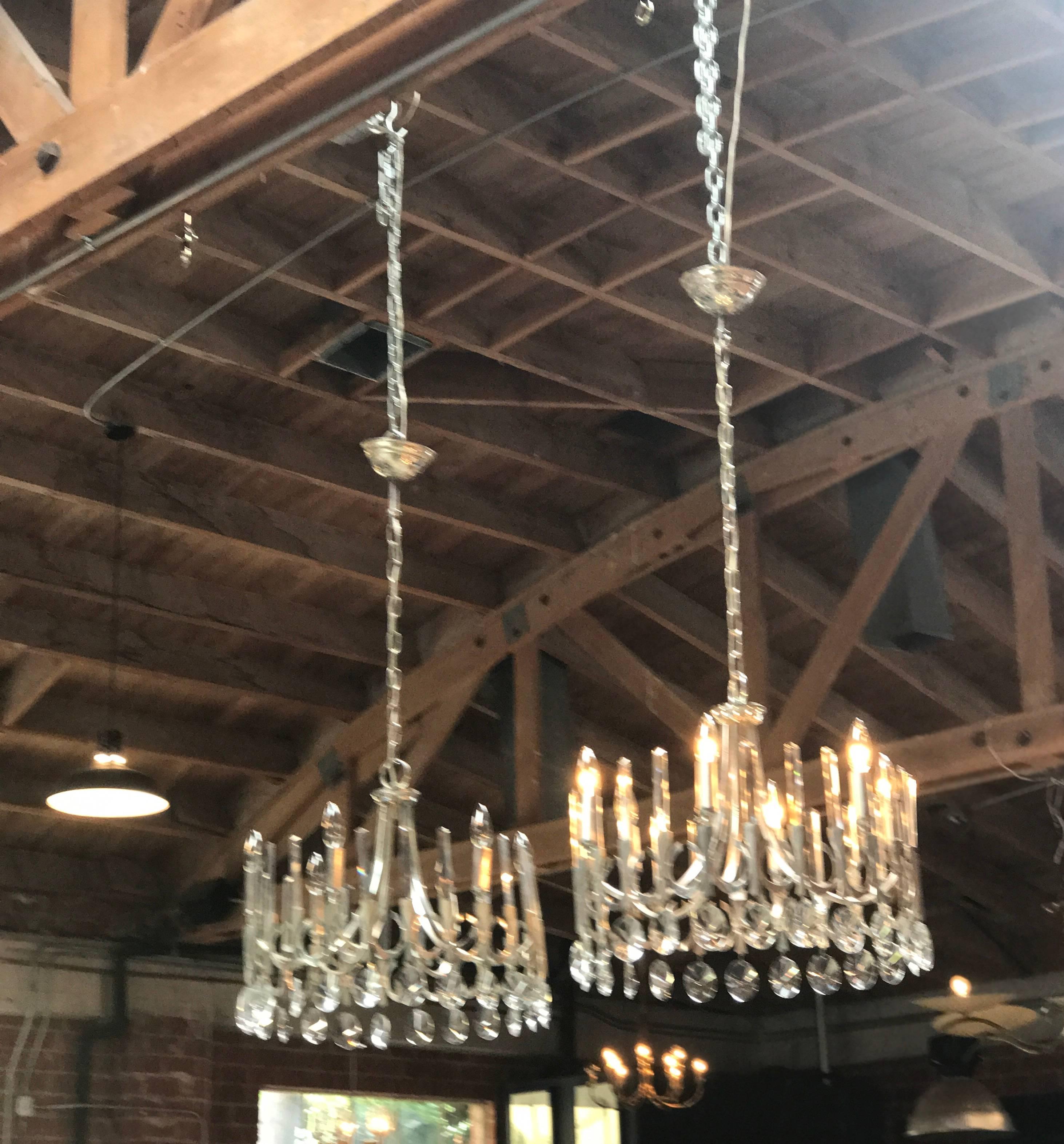 Italiano Lampadari Gaetano Sciolari in vendita