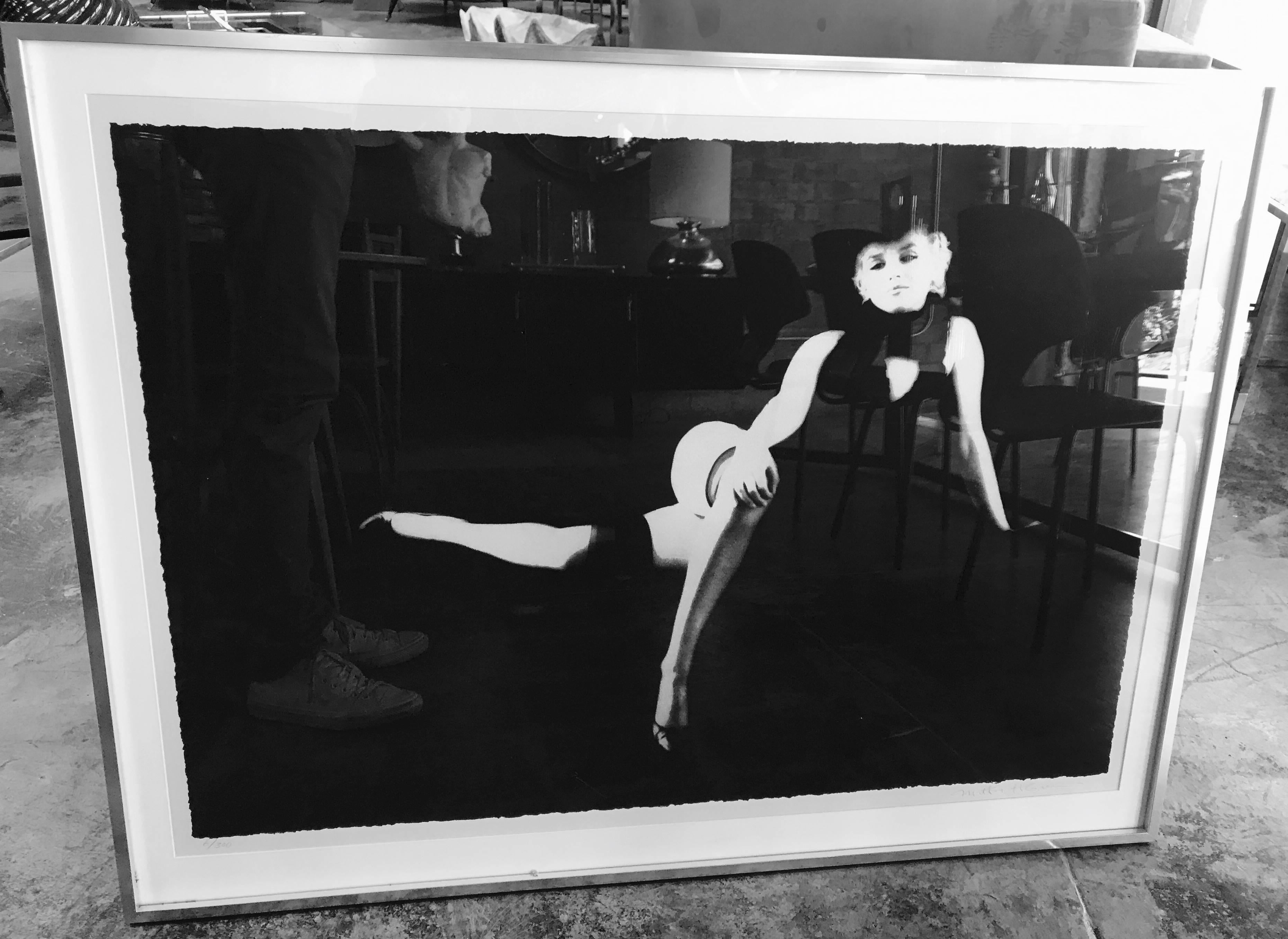 Signed photolithograph by Milton Greene of Marilyn Monroe, 1956 1