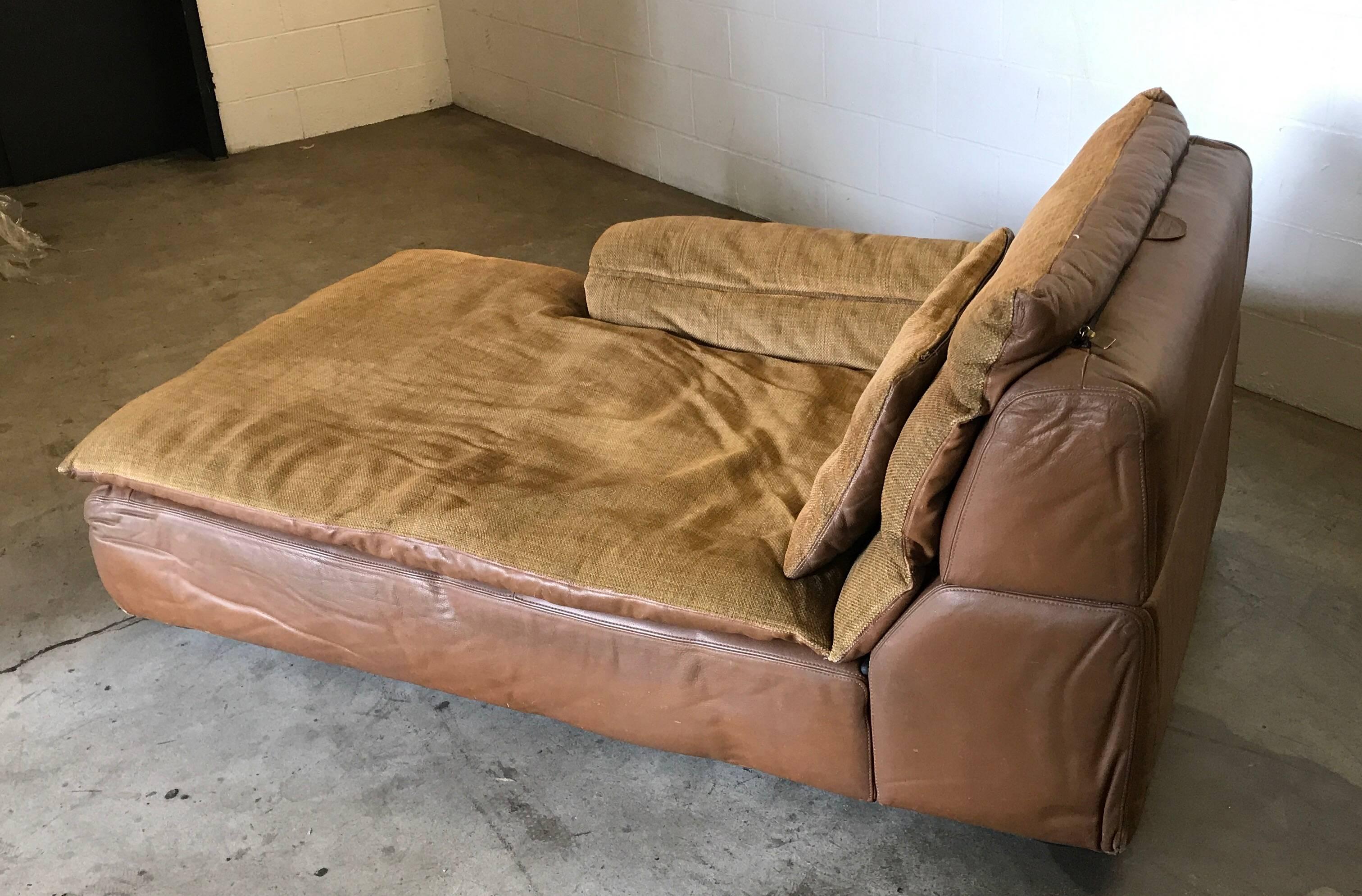 suede daybed