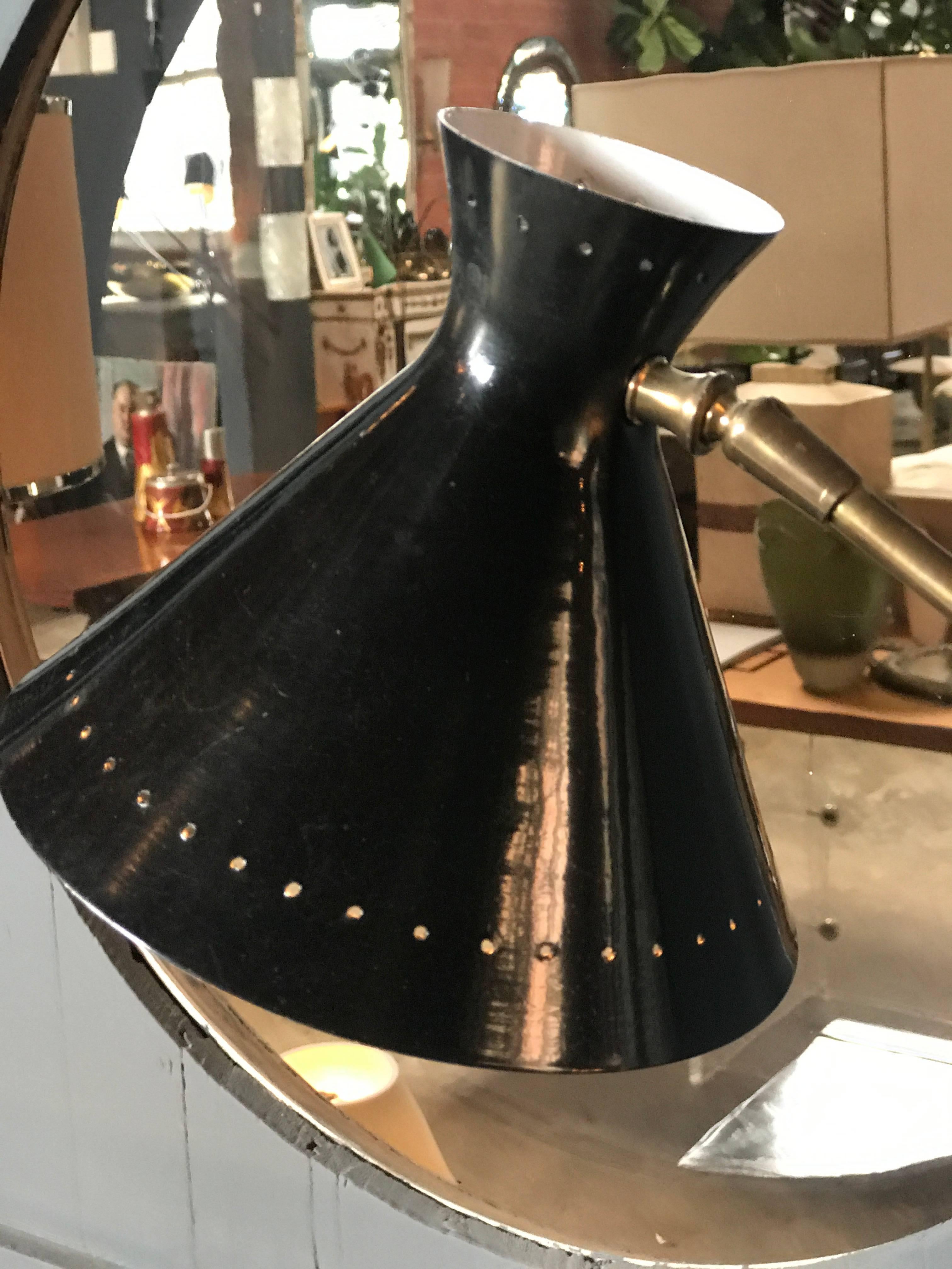 Mid-20th Century Italian Table Lamp with Marble Base