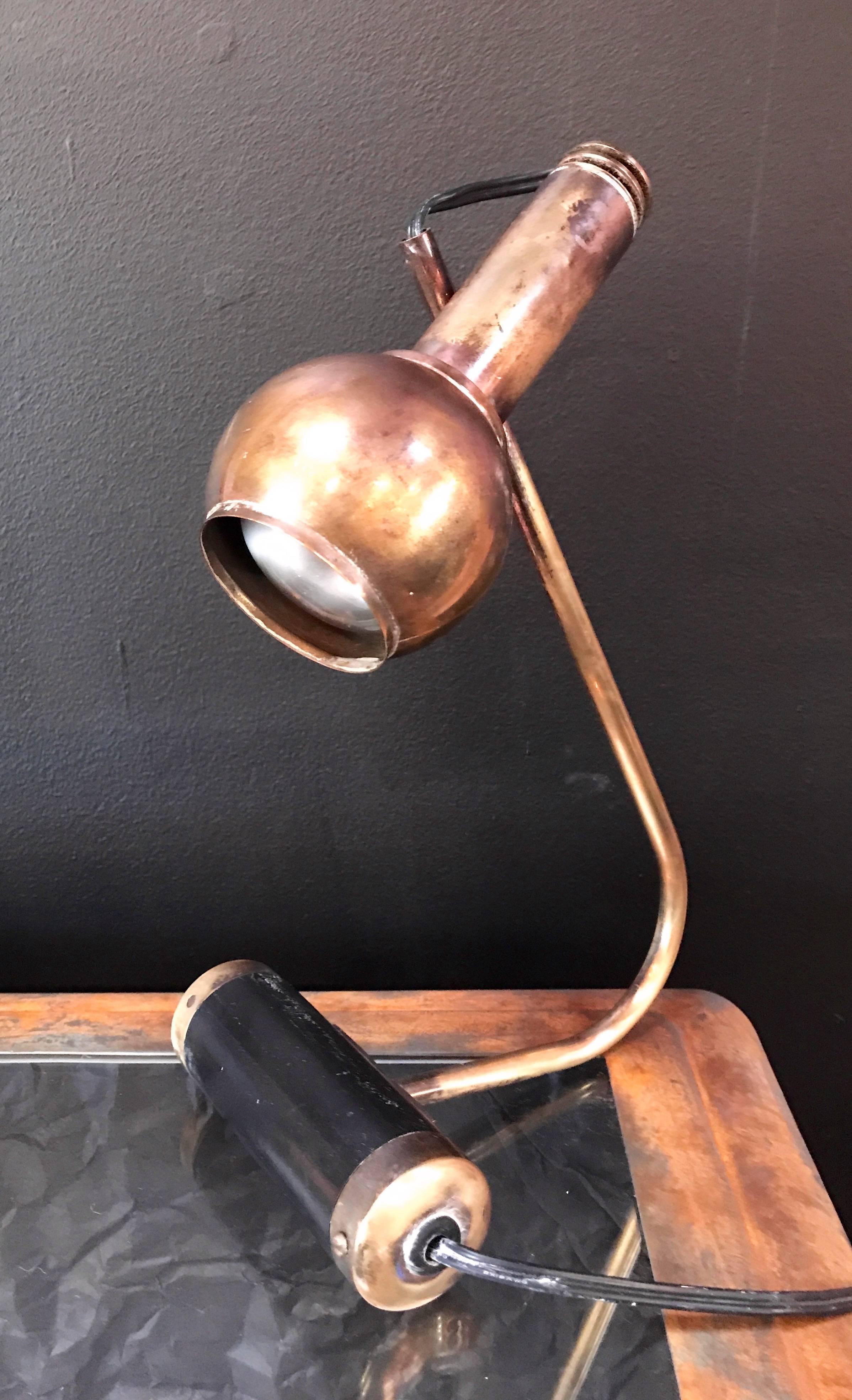 Gino Sarfatti Table Lamp in Brass 2