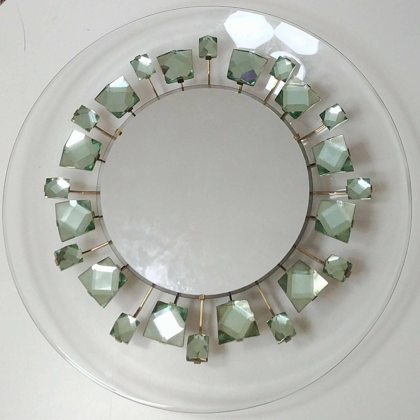 Illuminated Mirror style of Fontana Arte In Excellent Condition In Los Angeles, CA