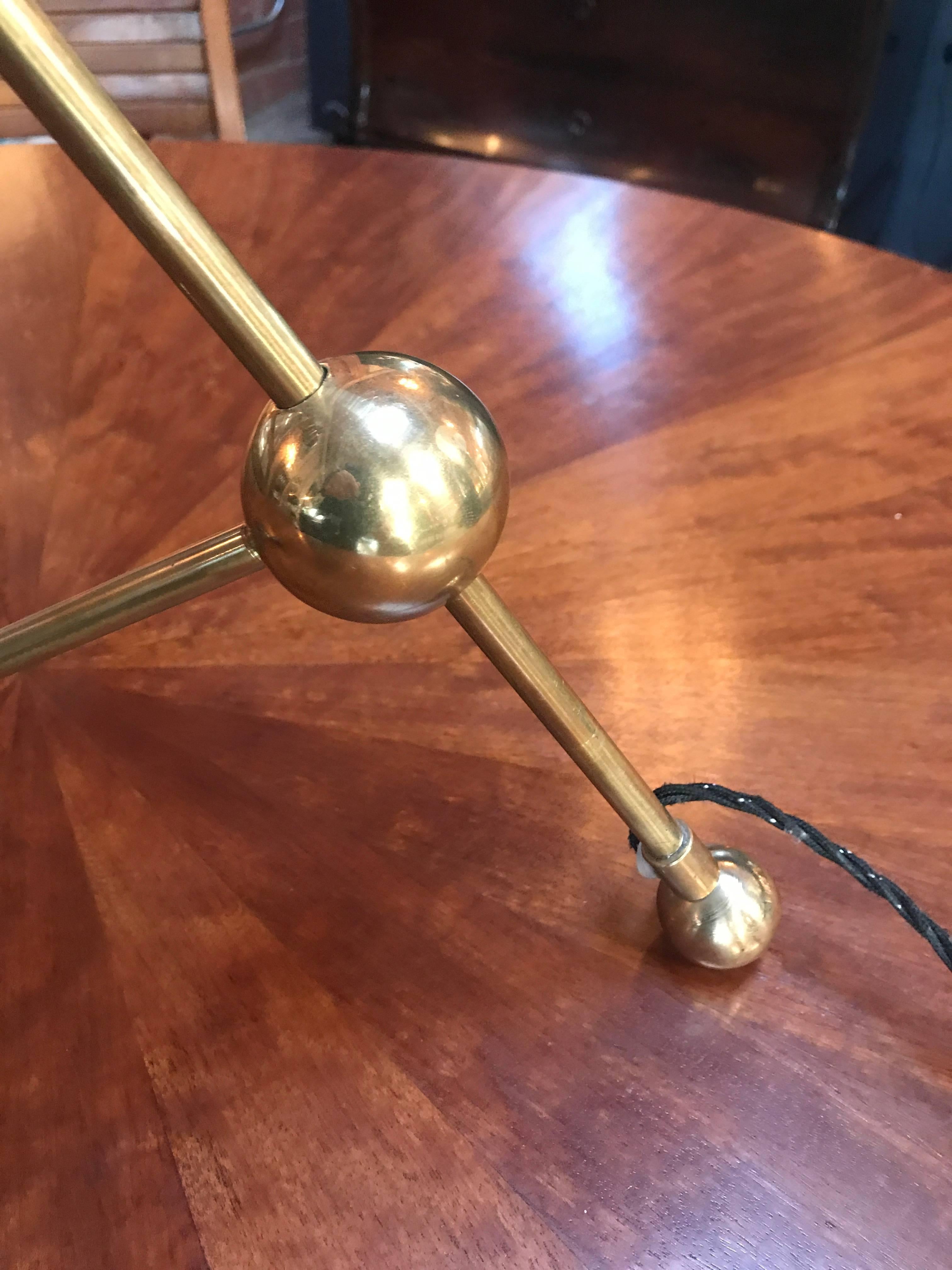 Metal Italian Adjustable Table Lamp, Italy, 1960