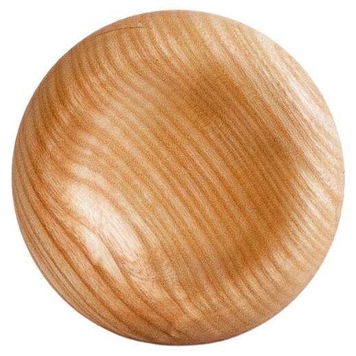 Small bowl, ash wood, woodturning, handmade in France, OROS Editions  For Sale