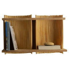 ALCOVE Wandregal Modul 2, Eschenholz, Handgefertigt in Frankreich