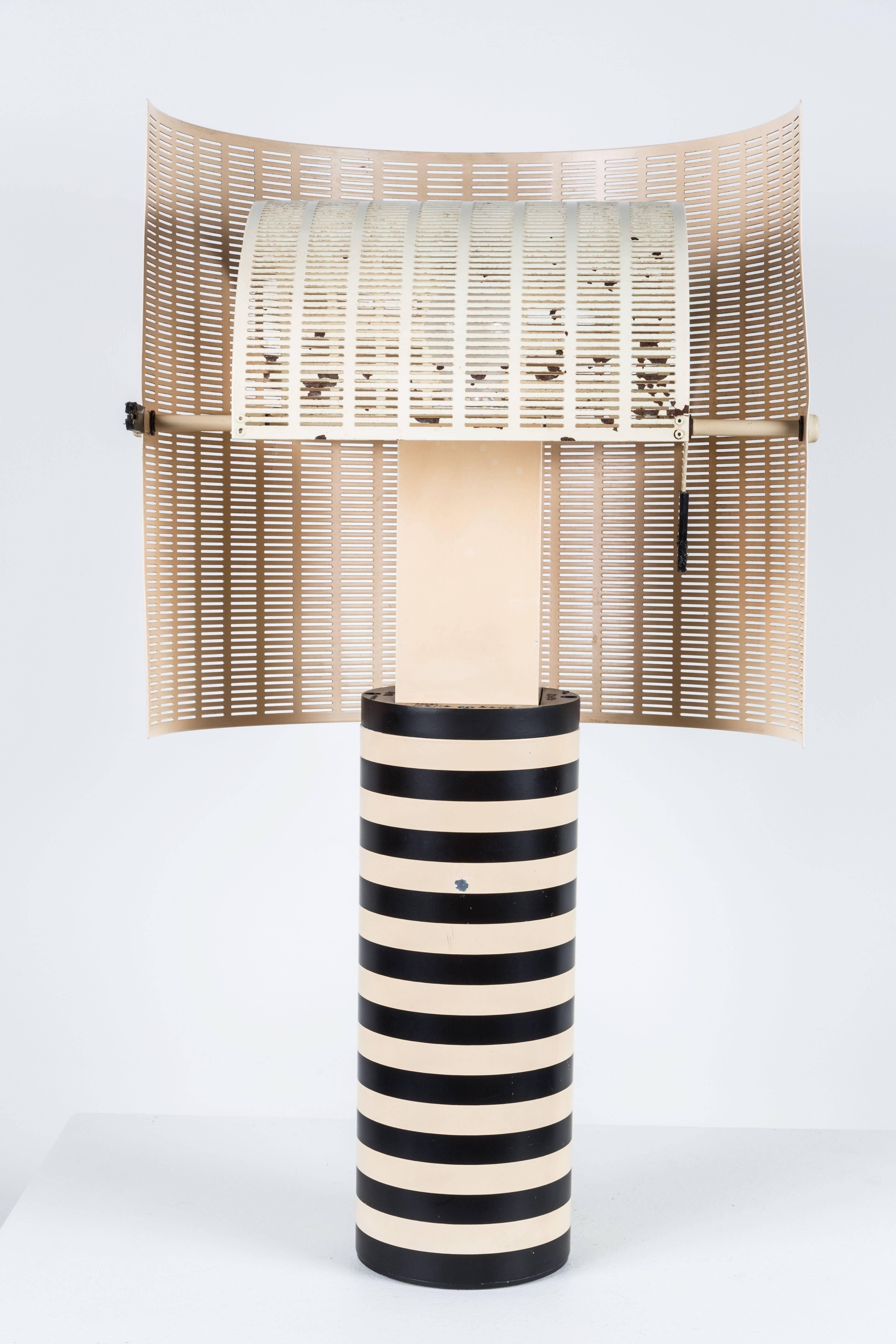 Italian Shogun Table Lamp by Mario Botta