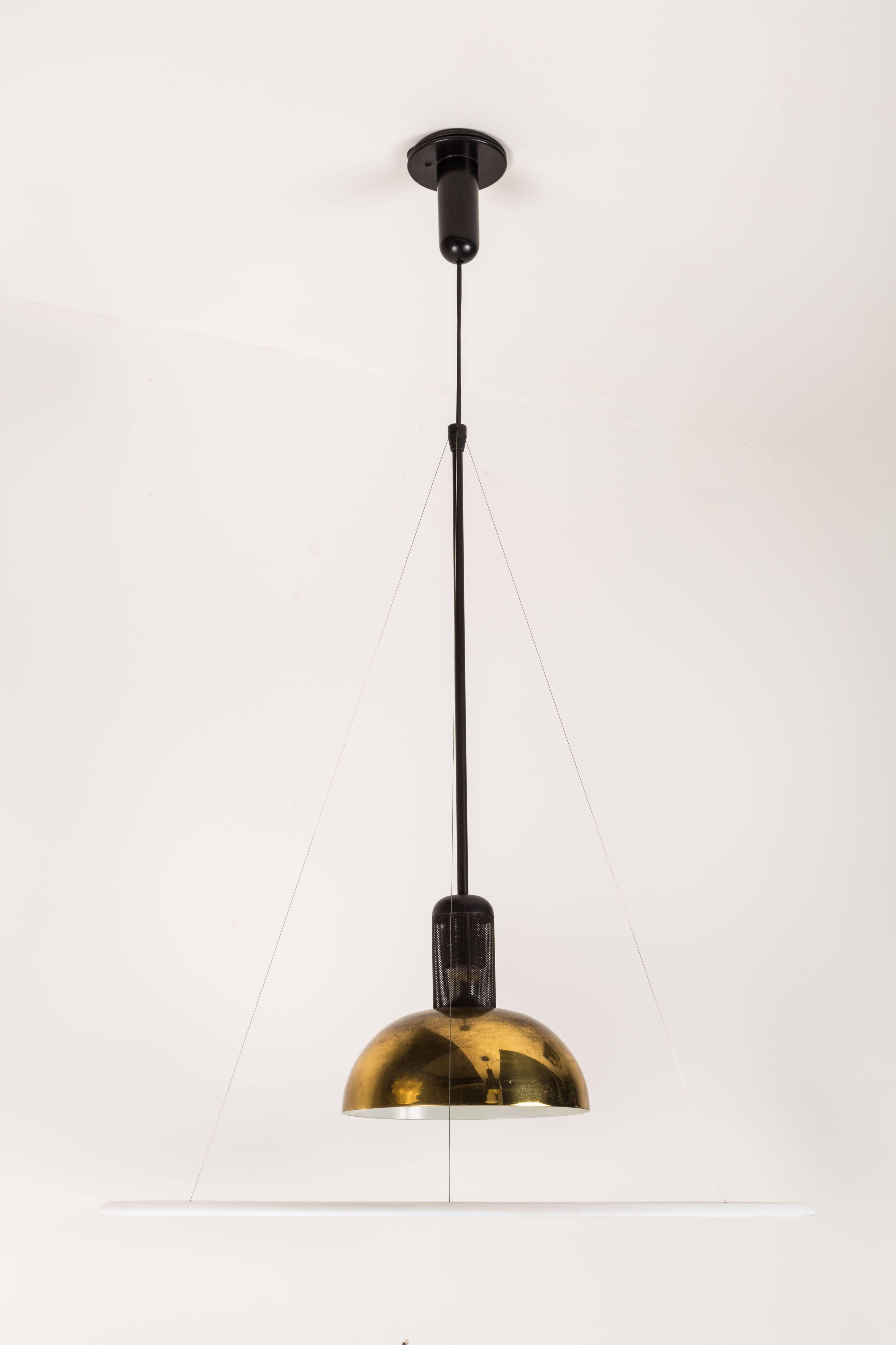 Italian Frisbi Pendant Light by Achille Castiglione for Flos