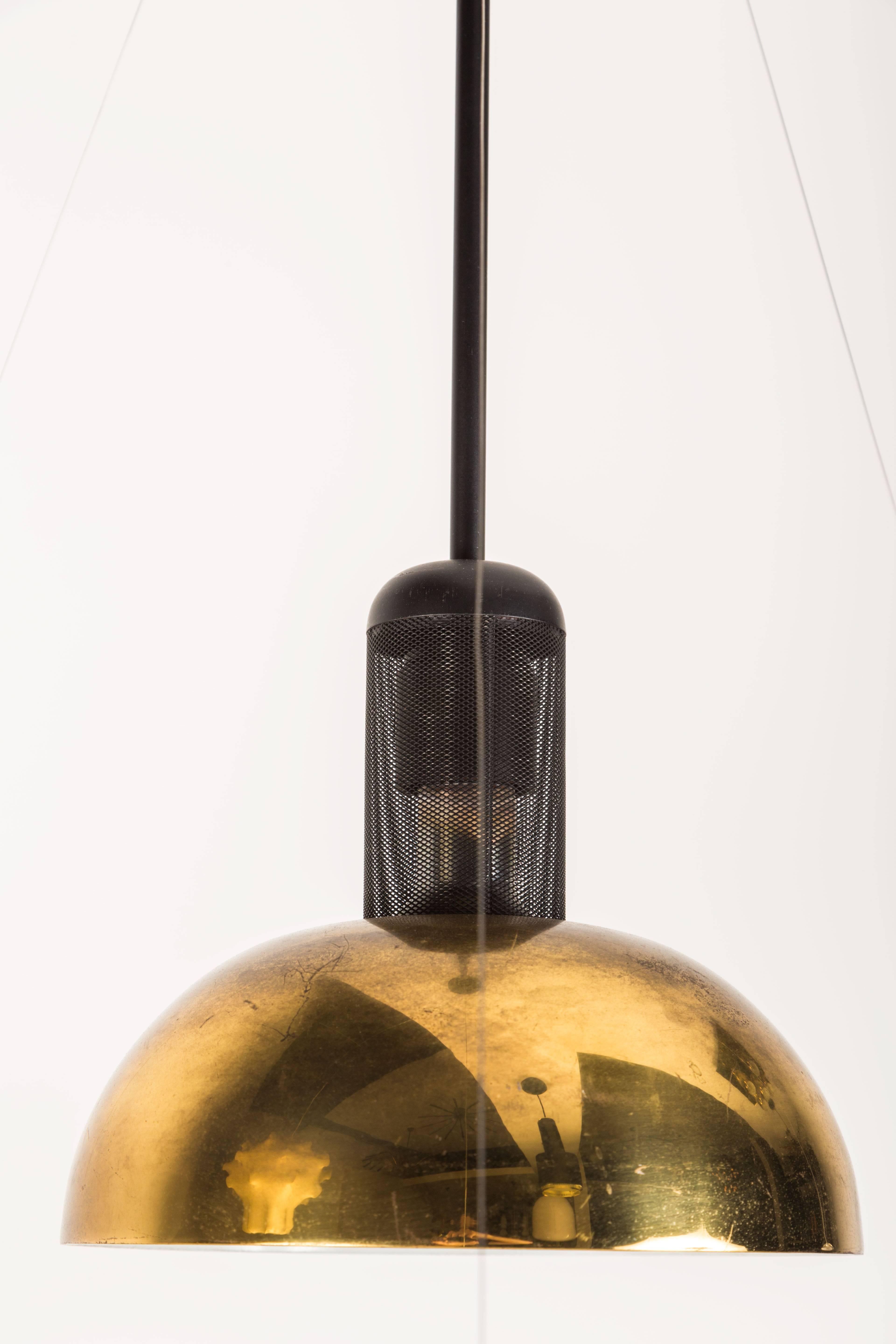 Acrylic Frisbi Pendant Light by Achille Castiglione for Flos