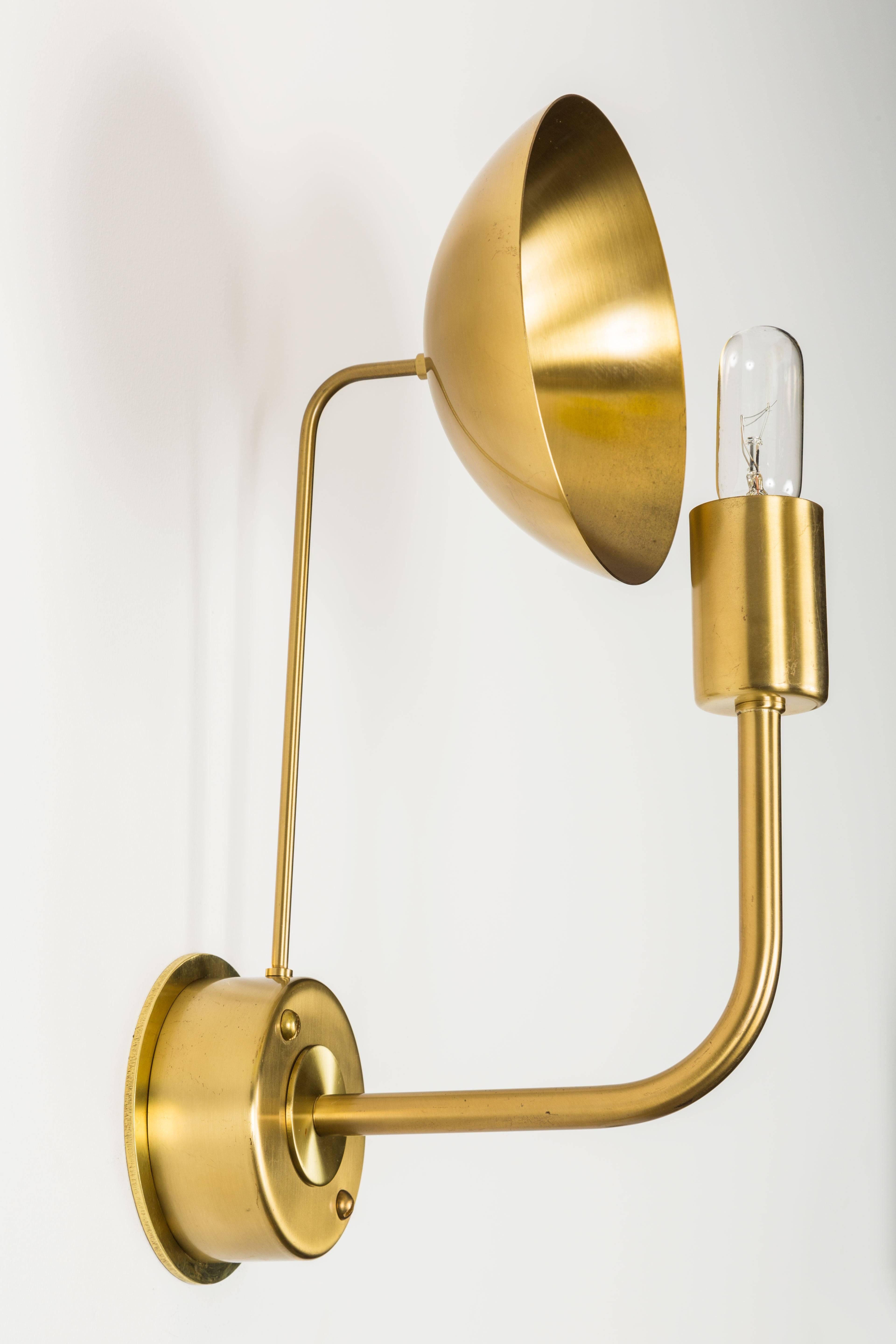 Brass Sconces by Hans Agne Jakobsson For Sale 1