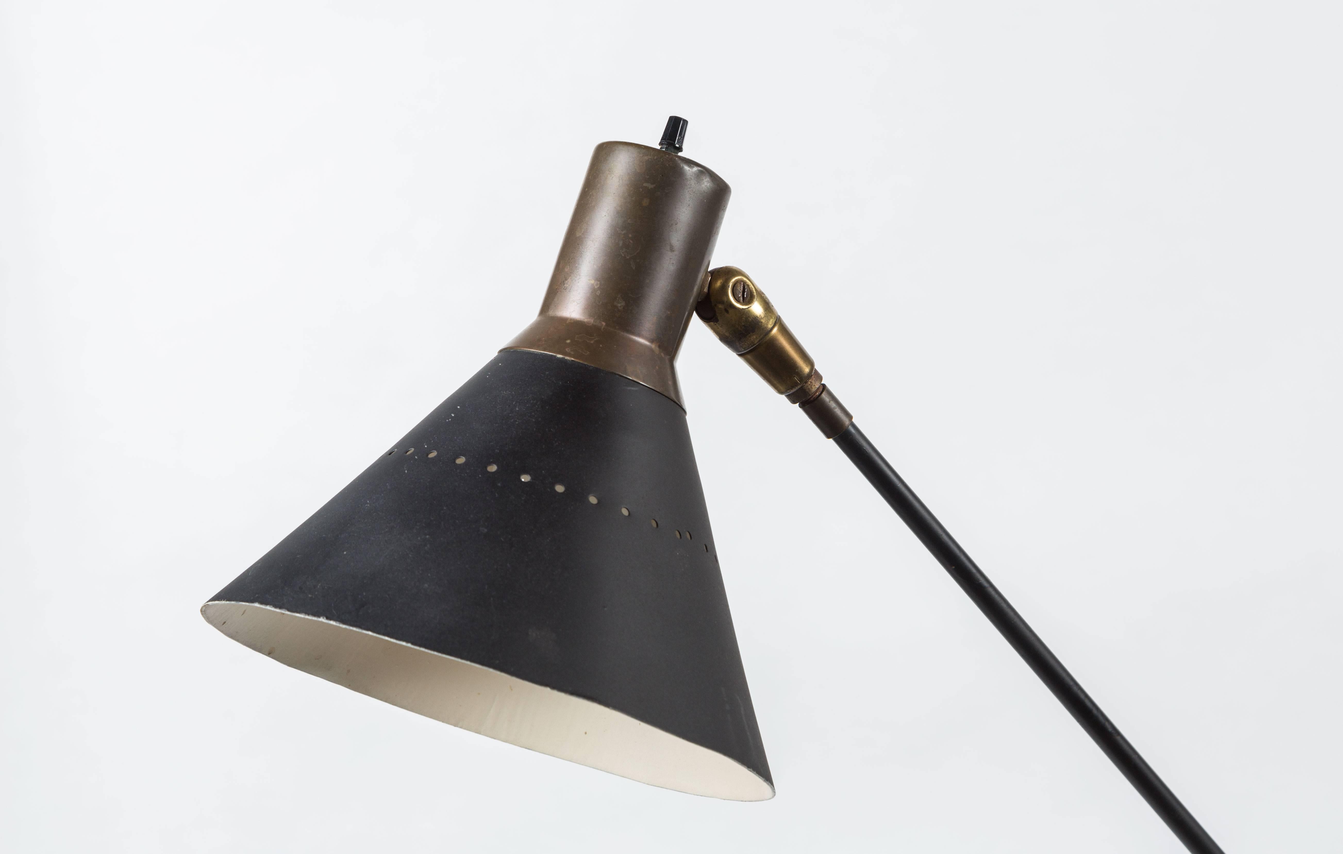 Rare Floor Lamp by Gilbert Watrous for Heifetz 3