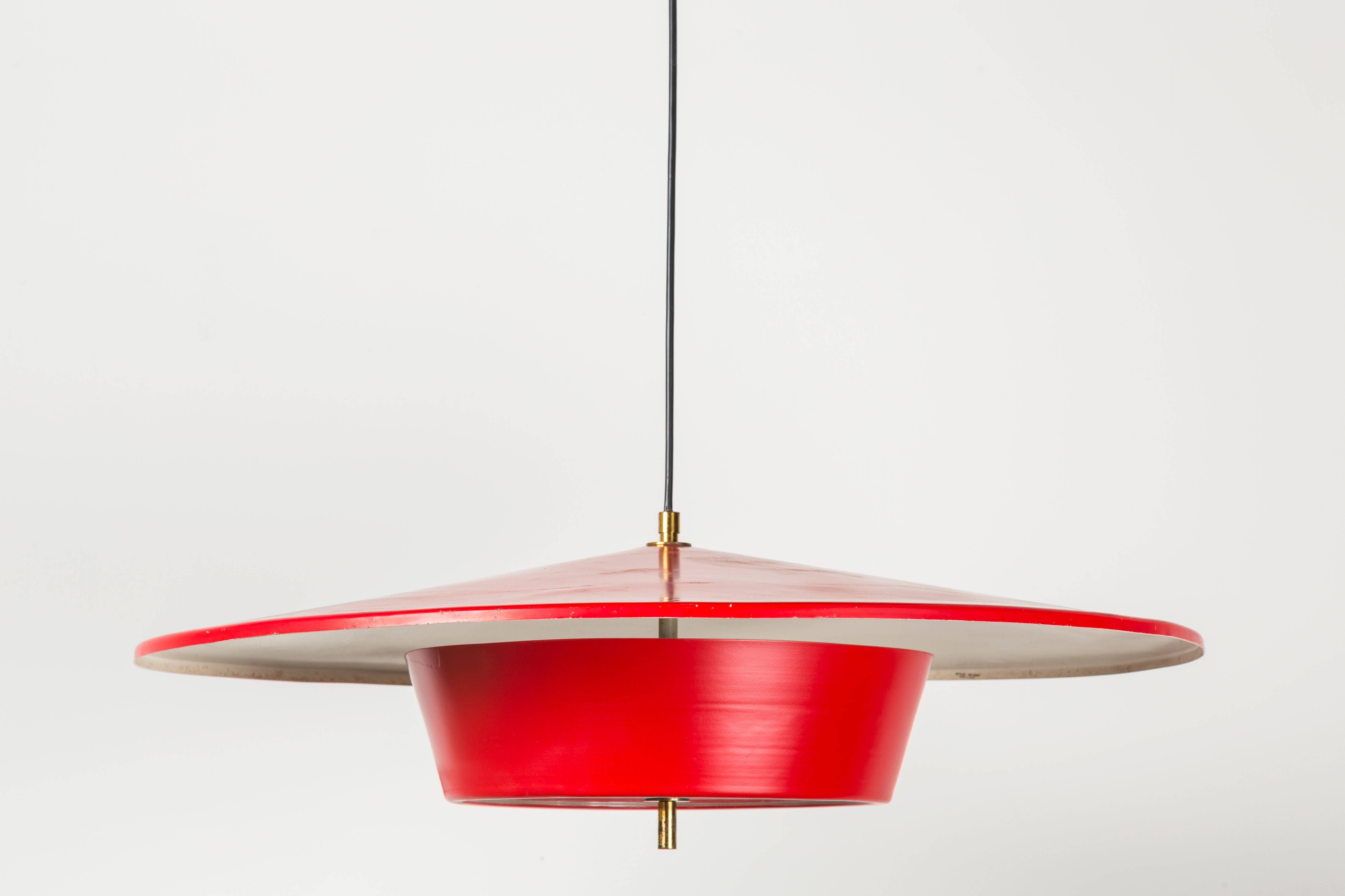 Counterweight Pendant by Stilux Milano In Excellent Condition In Los Angeles, CA