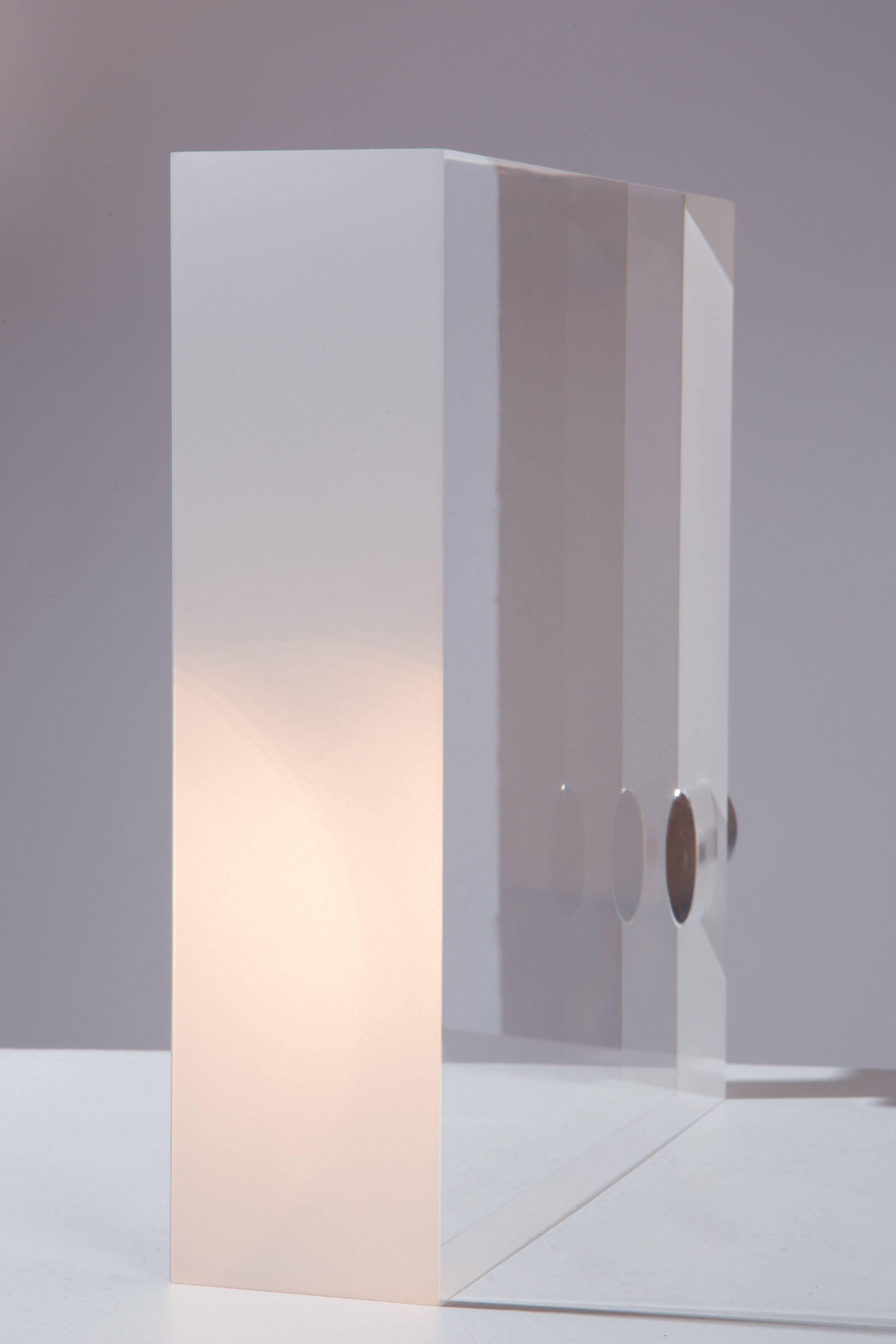 Large Tofu Table Lamp by Tokujin Yoshioka for Yamagiwa 2