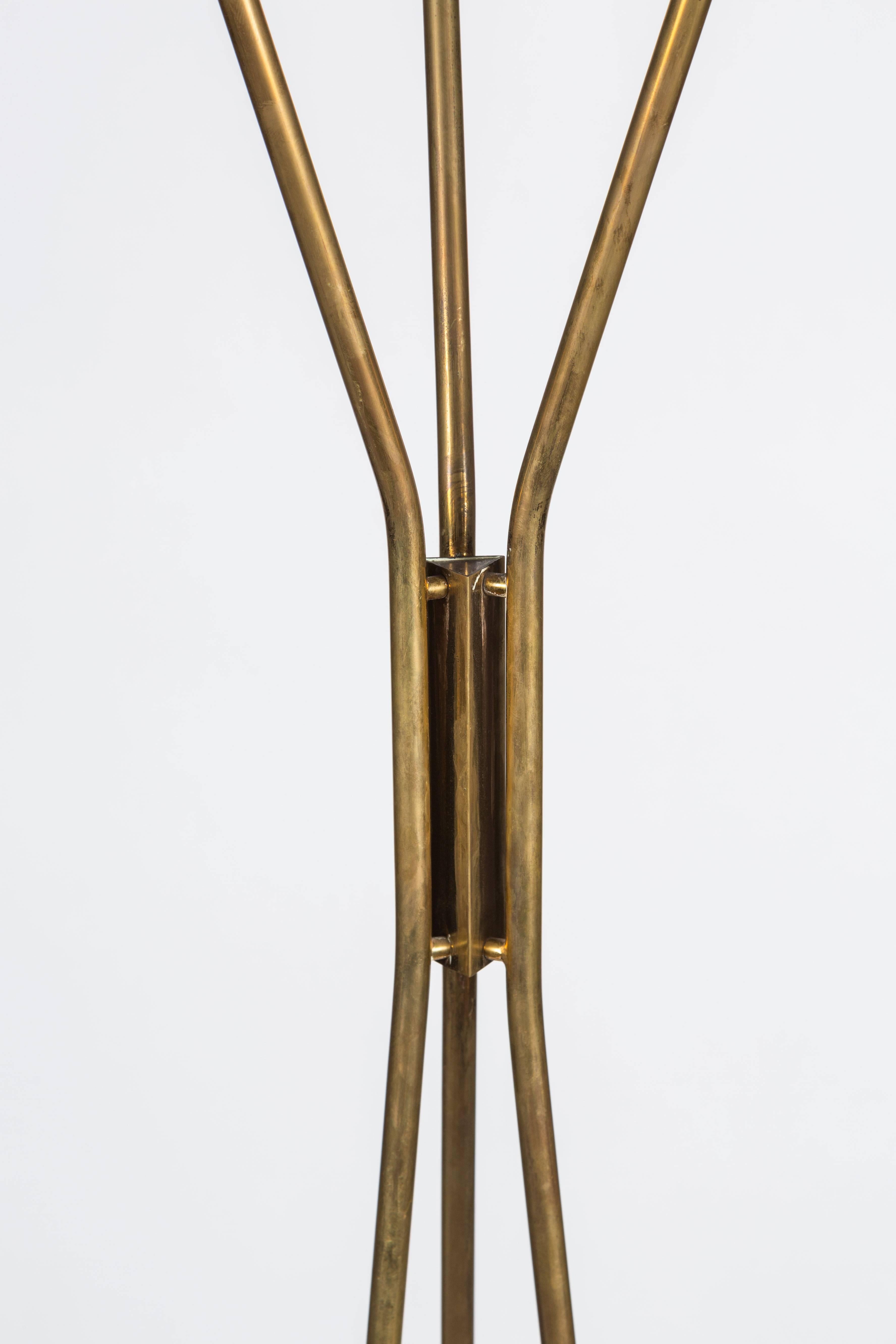Rare Stilnovo Floor Lamp Model 4013 by Gaetano Sciolari In Excellent Condition In Los Angeles, CA