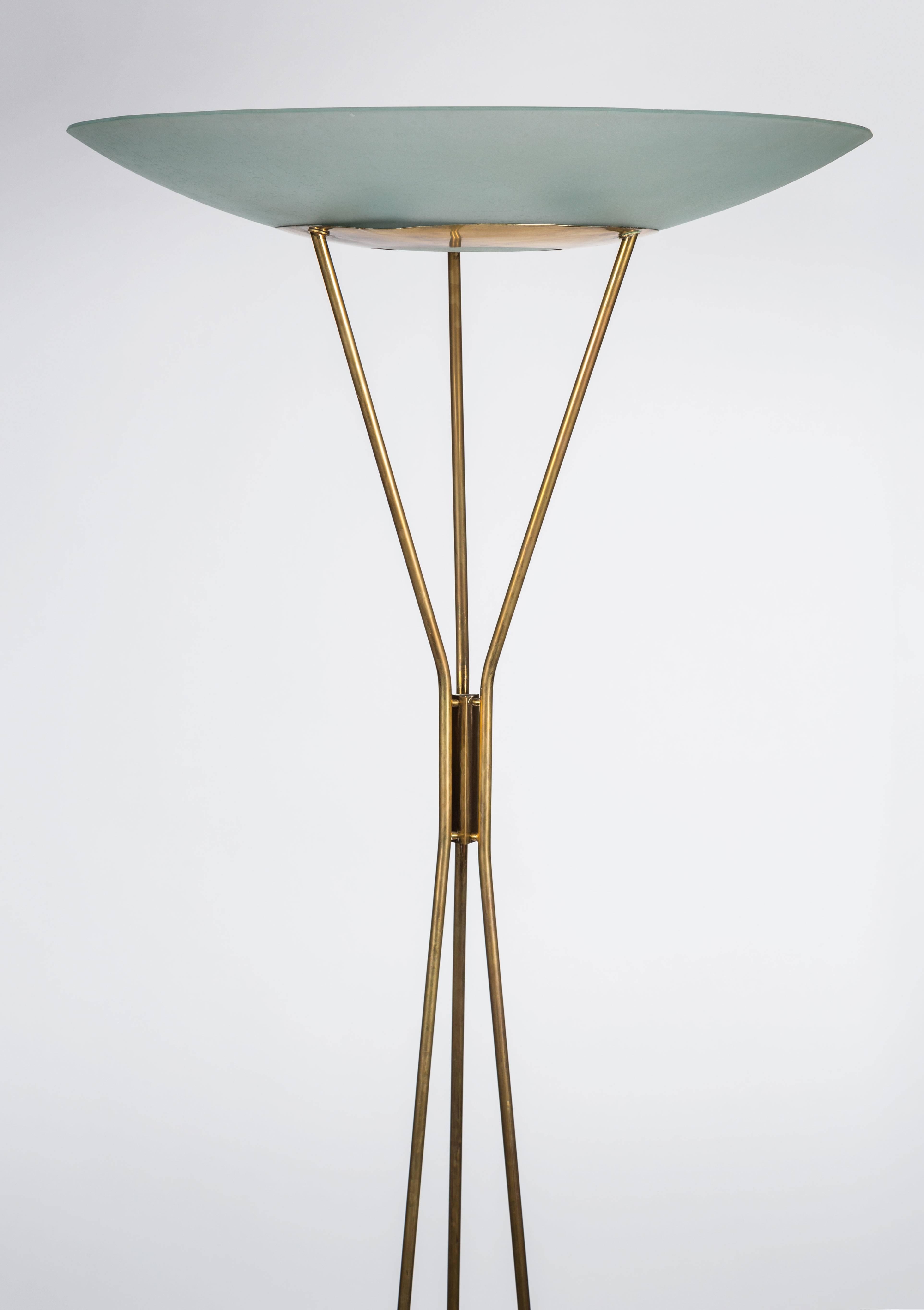 Italian Rare Stilnovo Floor Lamp Model 4013 by Gaetano Sciolari