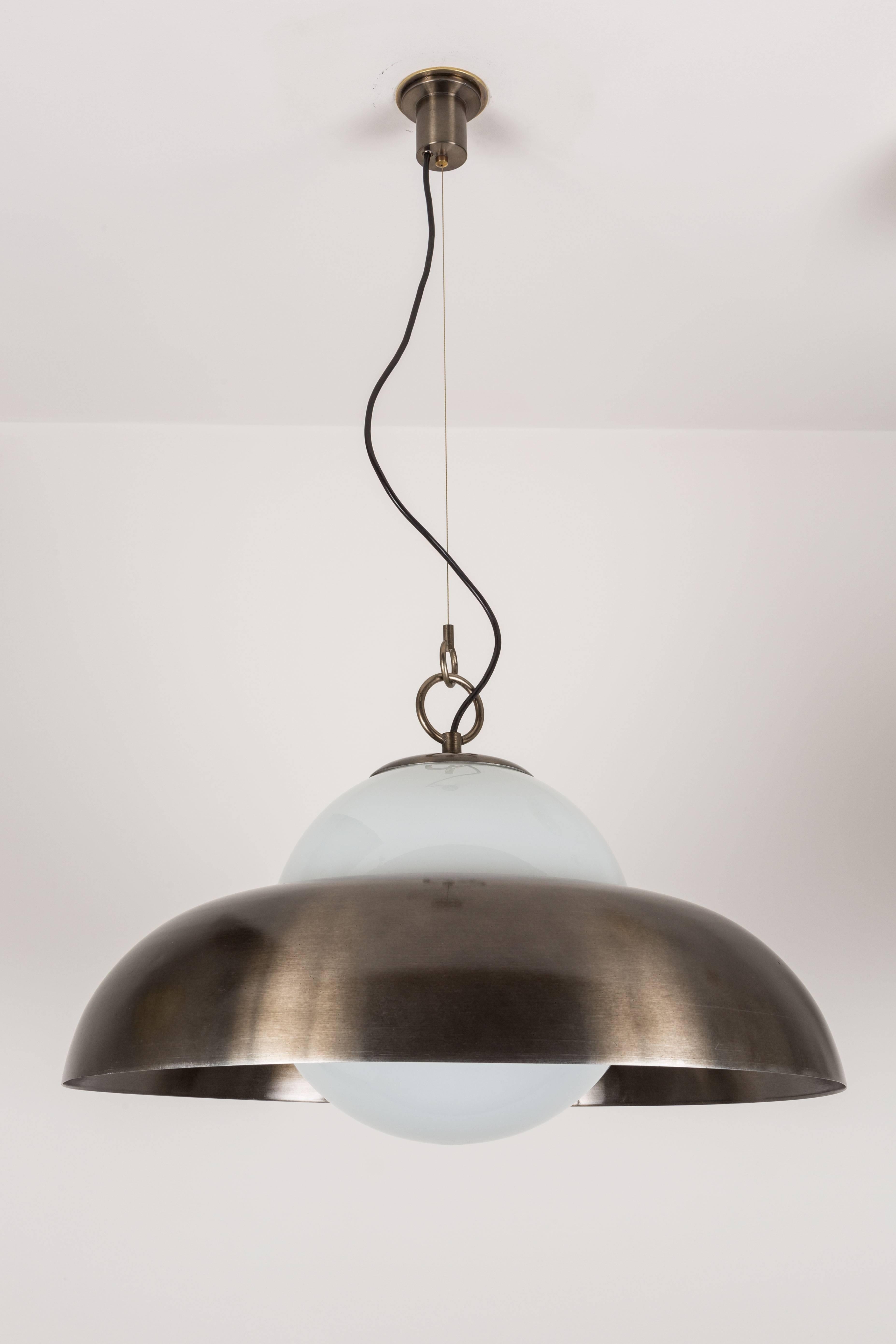 Italian Model A288 Suspension Lamp by Sergio Asti for Candle