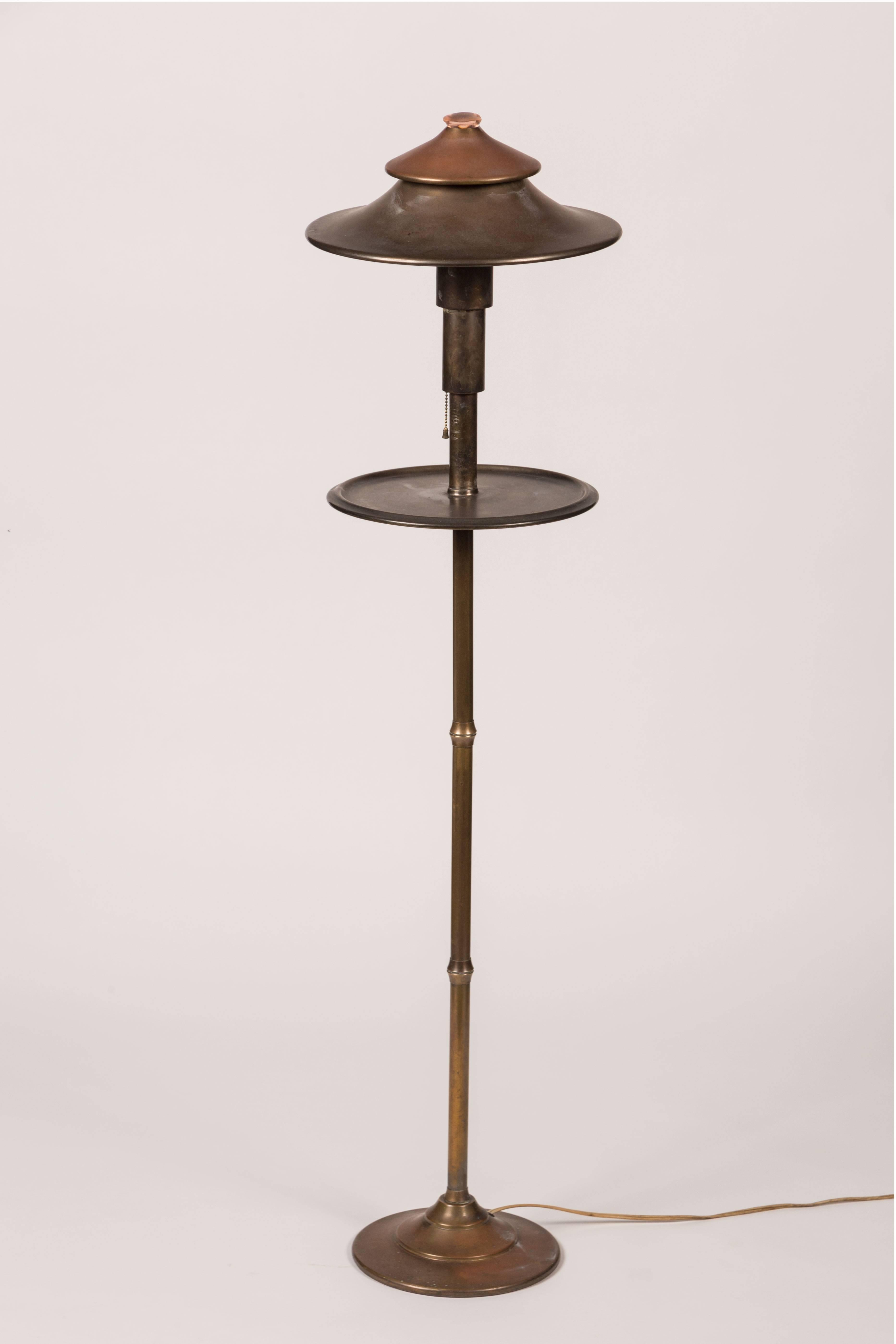 American Rare Floor Lamp by KEM Weber for Miller