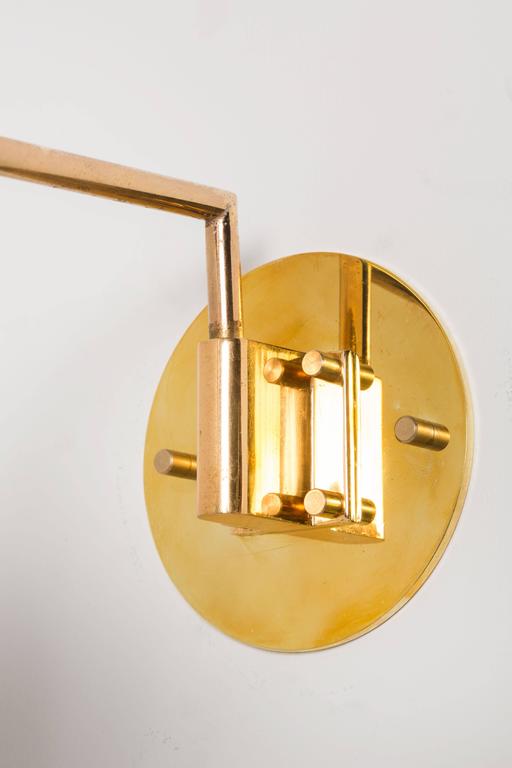 Pair of Articulating Sconces by Stilnovo at 1stdibs
