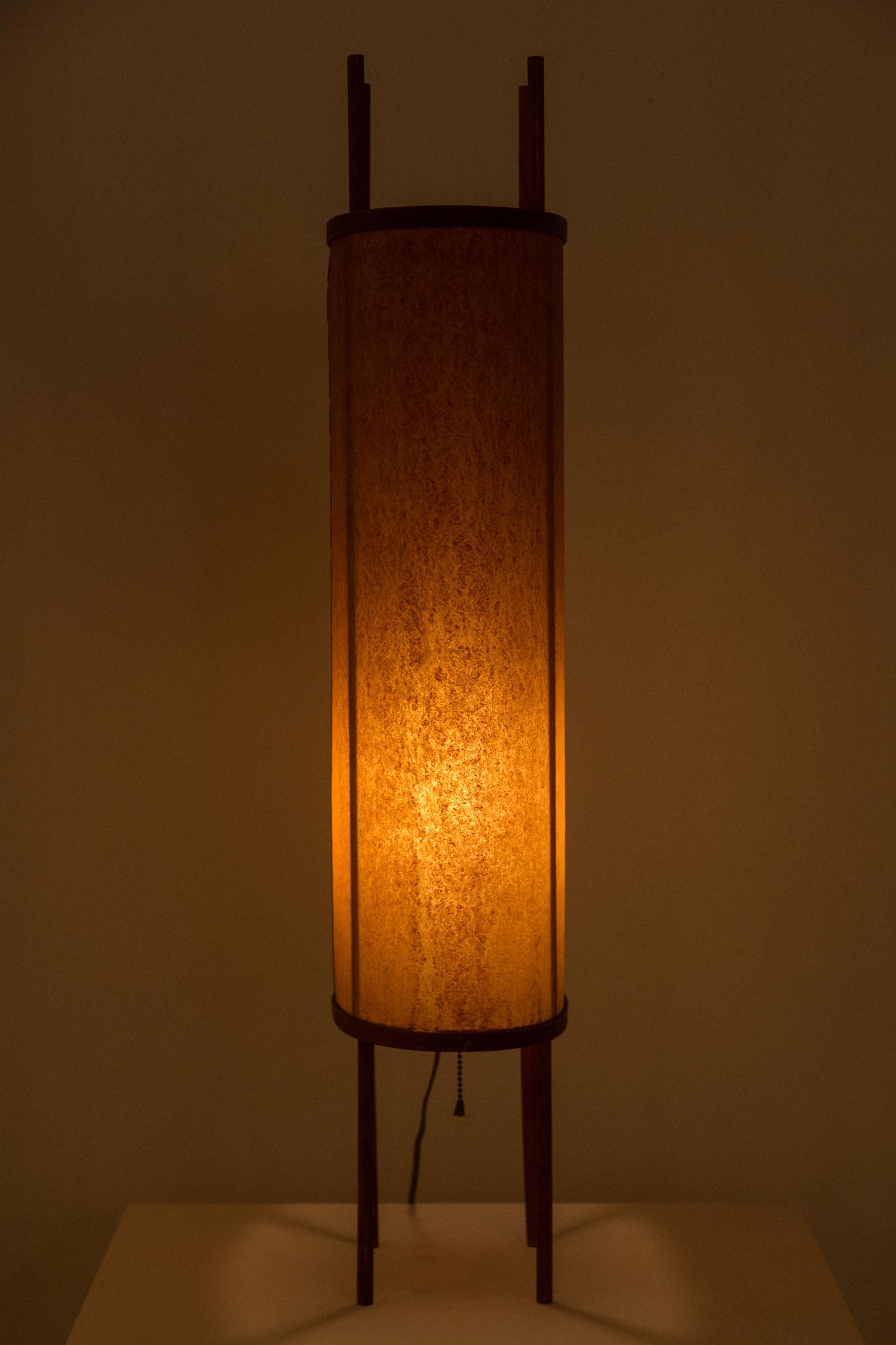 Mid-20th Century Japanese Modernist Table Lamp