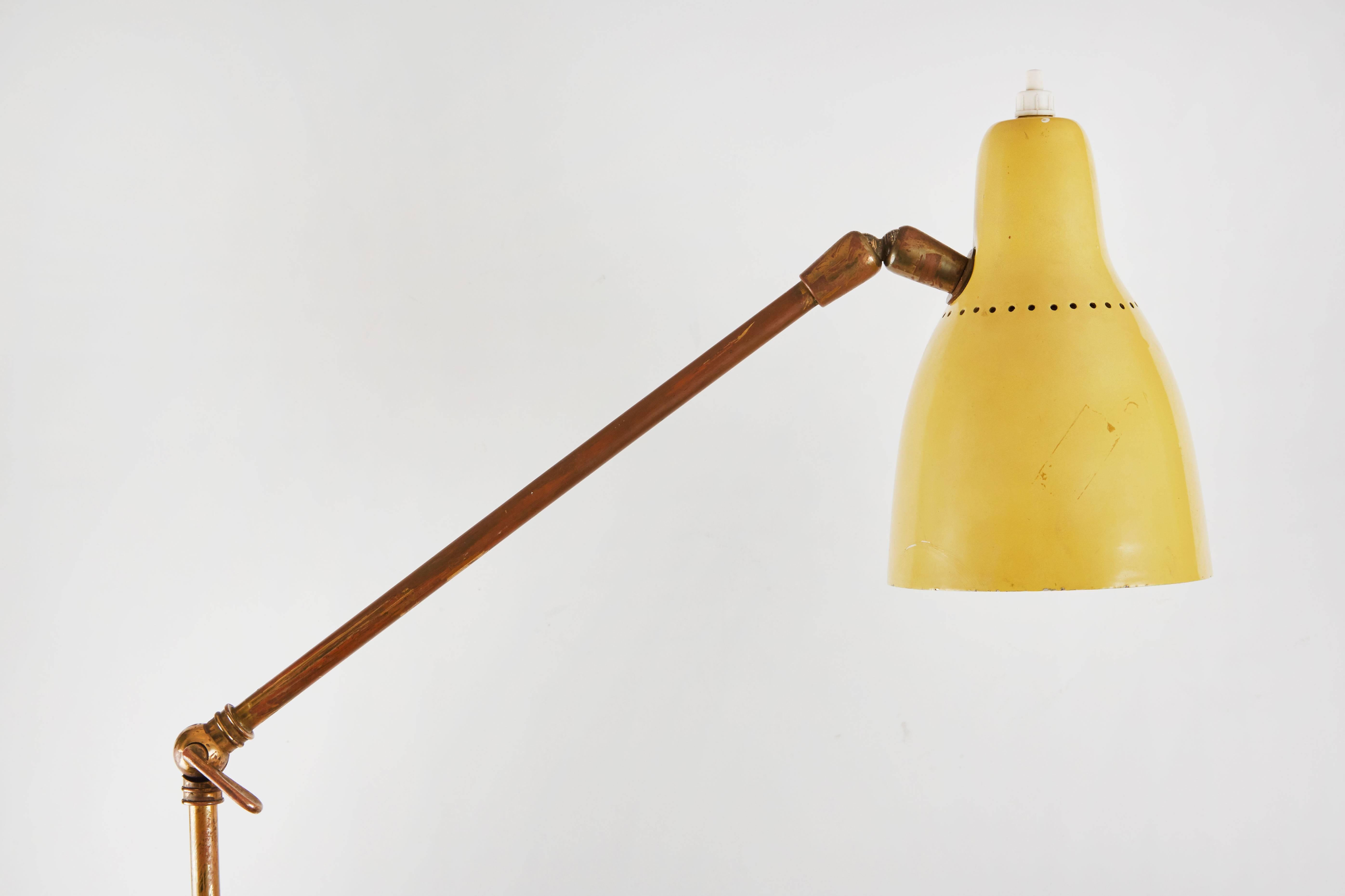 Articulating Task Lamp by O-Luce In Good Condition In Los Angeles, CA