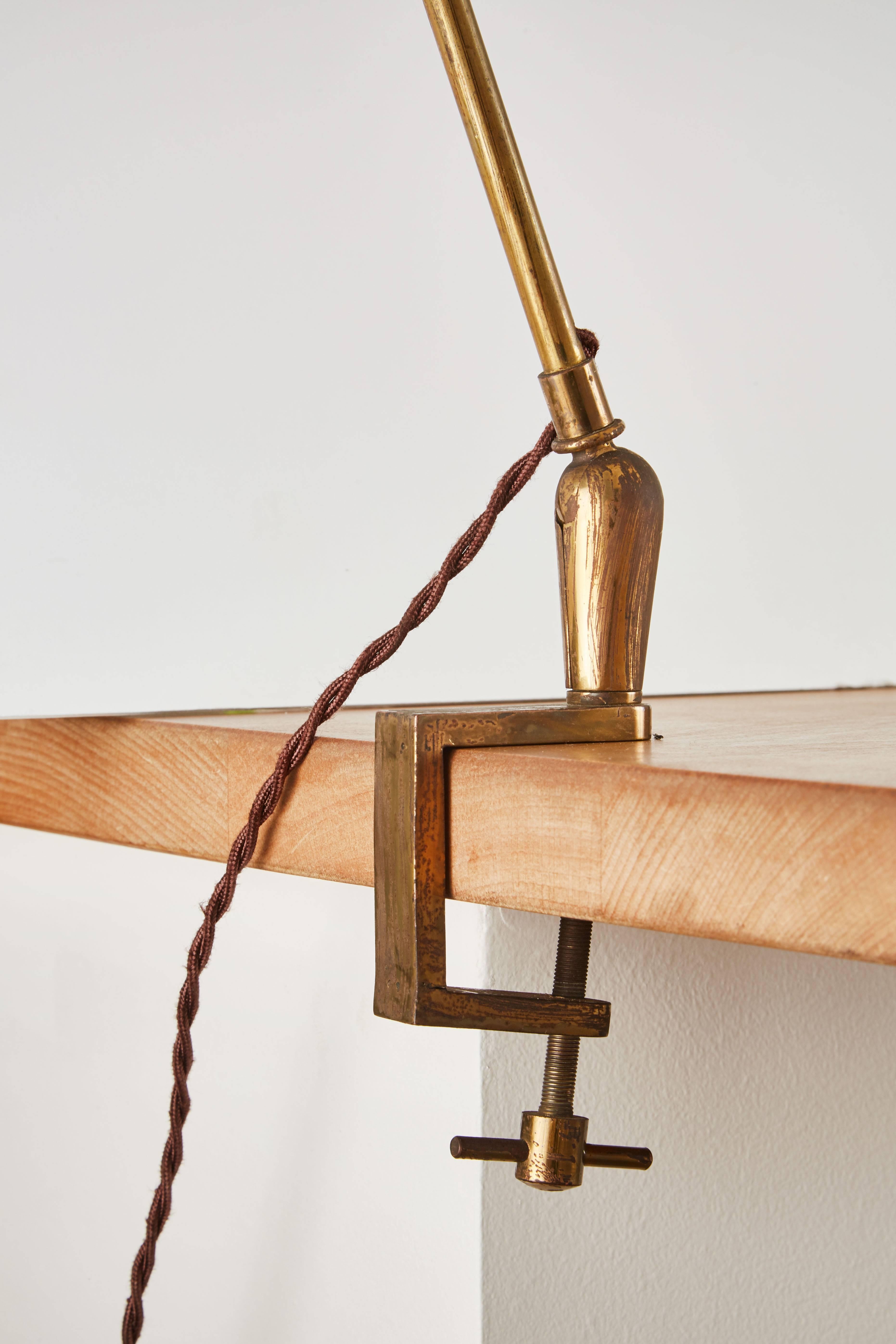 Metal Articulating Task Lamp by O-Luce