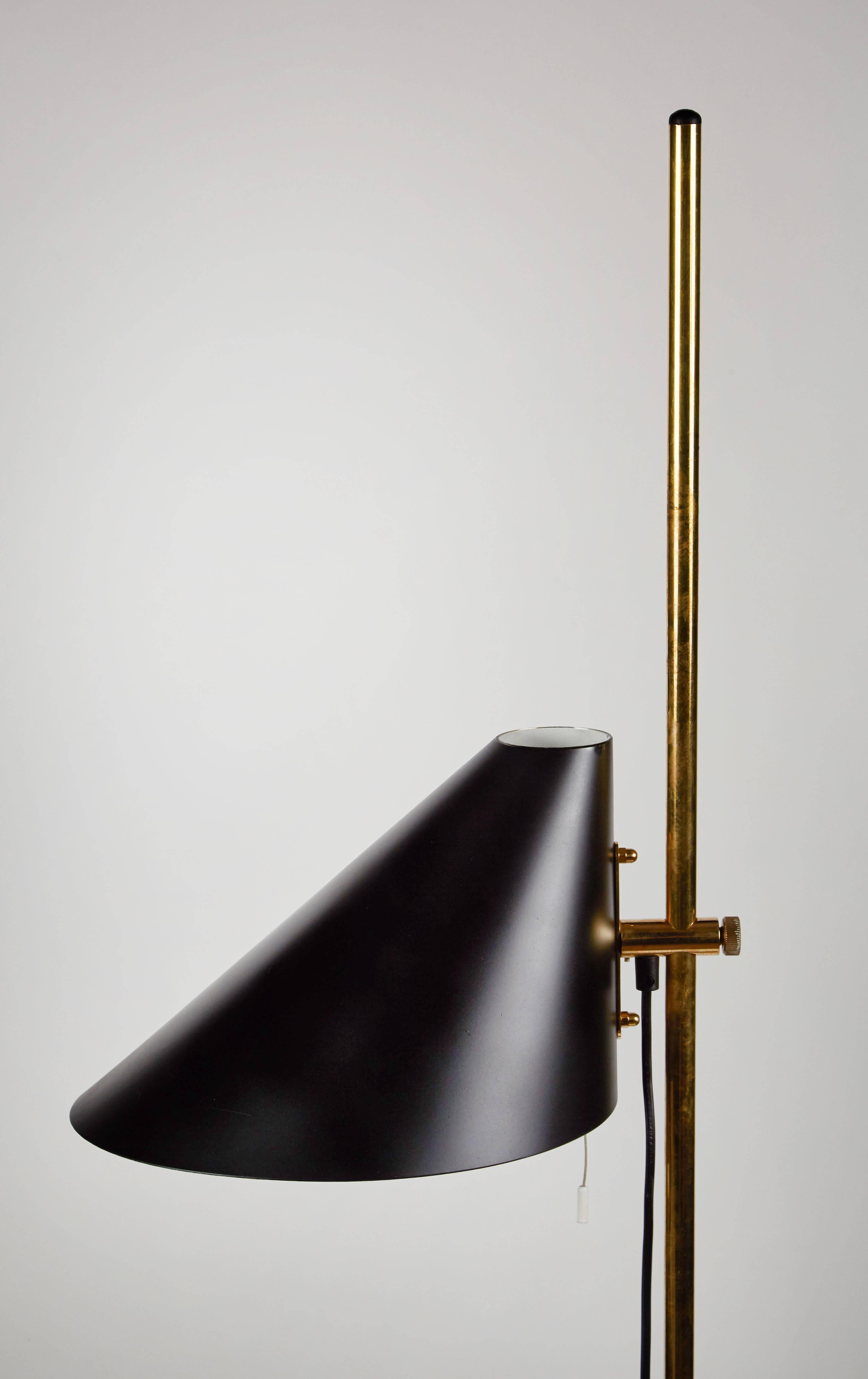 Brass Floor Lamp by Hans Agne Jakobsson 2