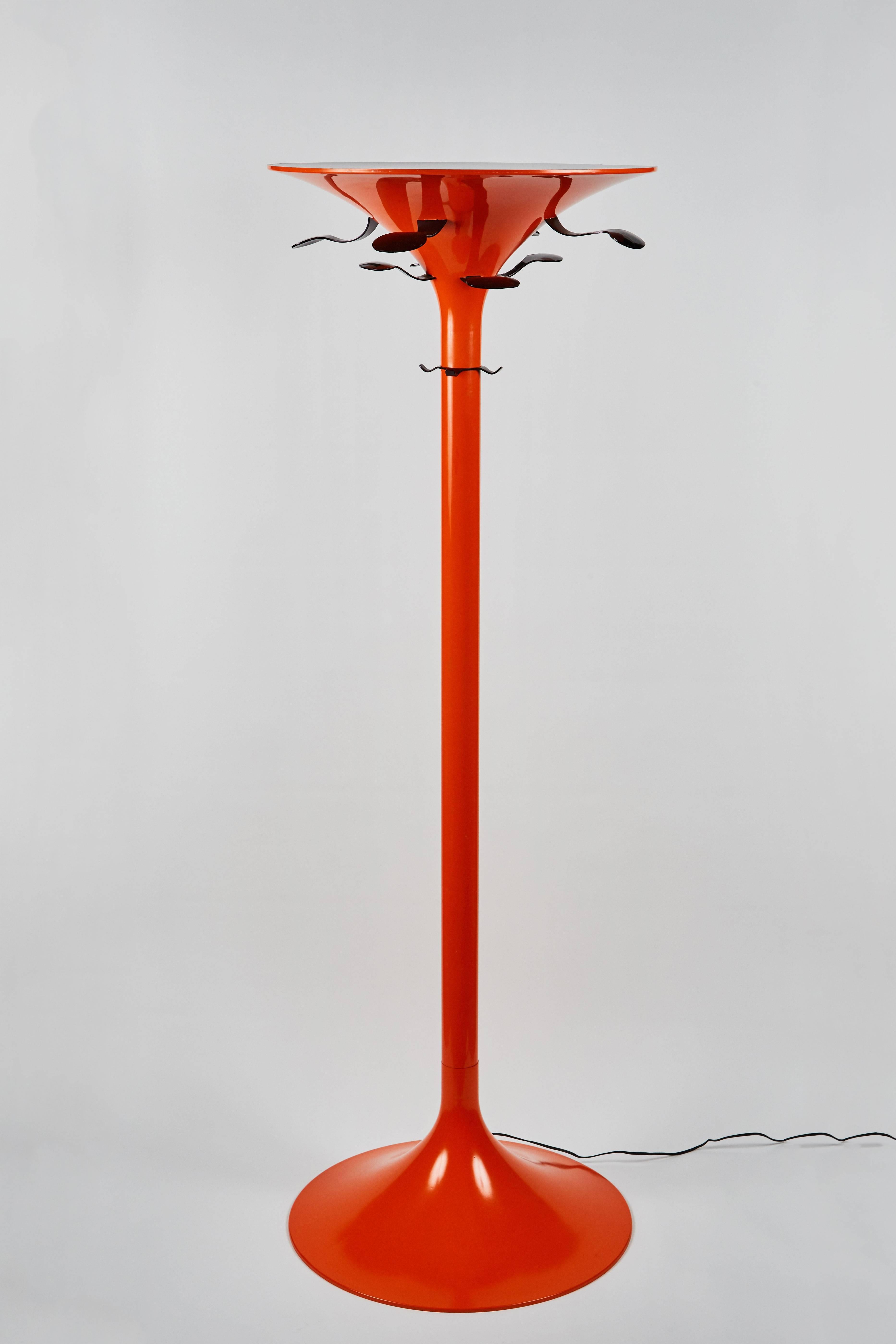 Illuminated Coat Rack by Studio B.B.P.R. for Kartell In Good Condition For Sale In Los Angeles, CA