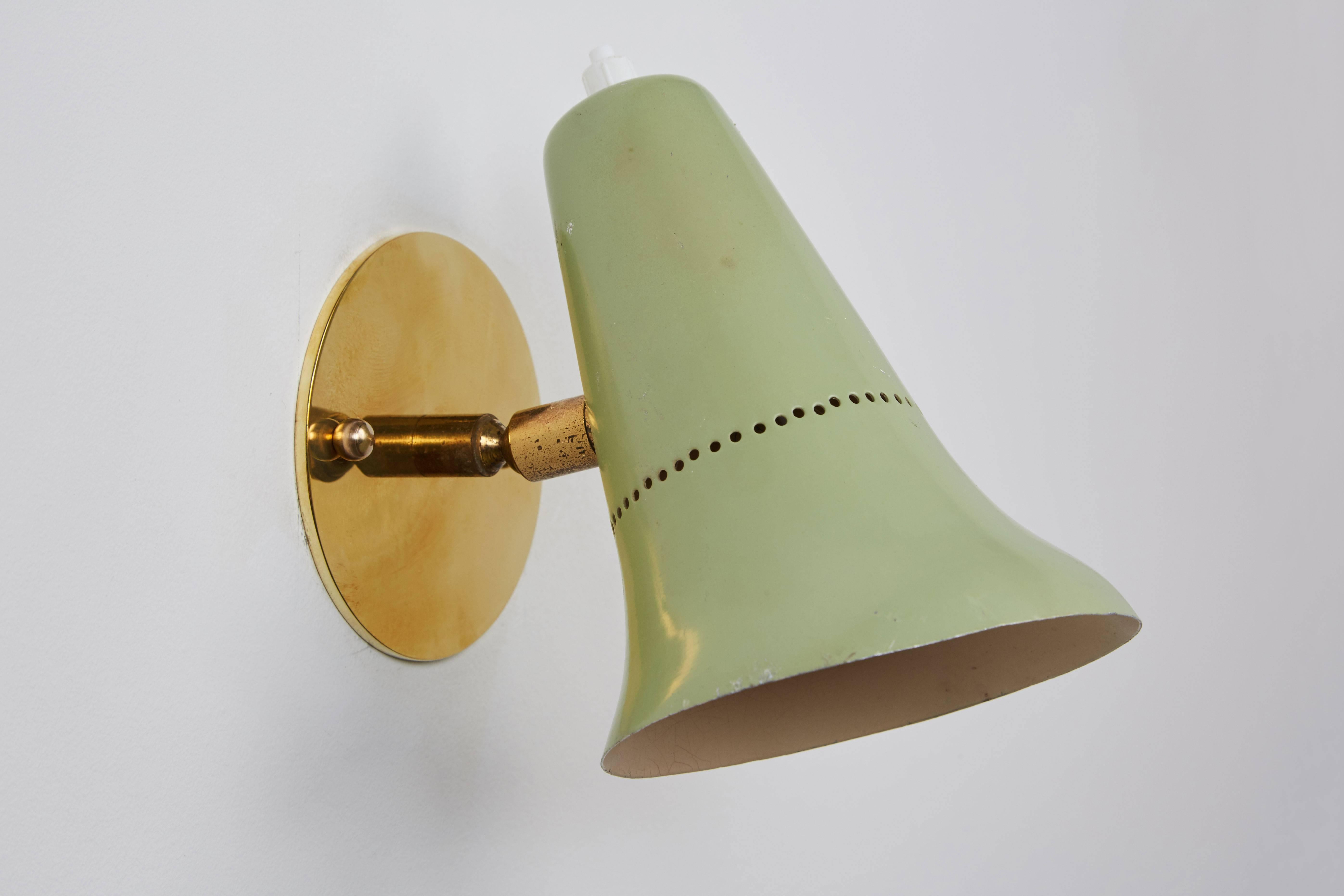 Mid-Century Modern Pair of Articulating Sconces by Jacques Biny