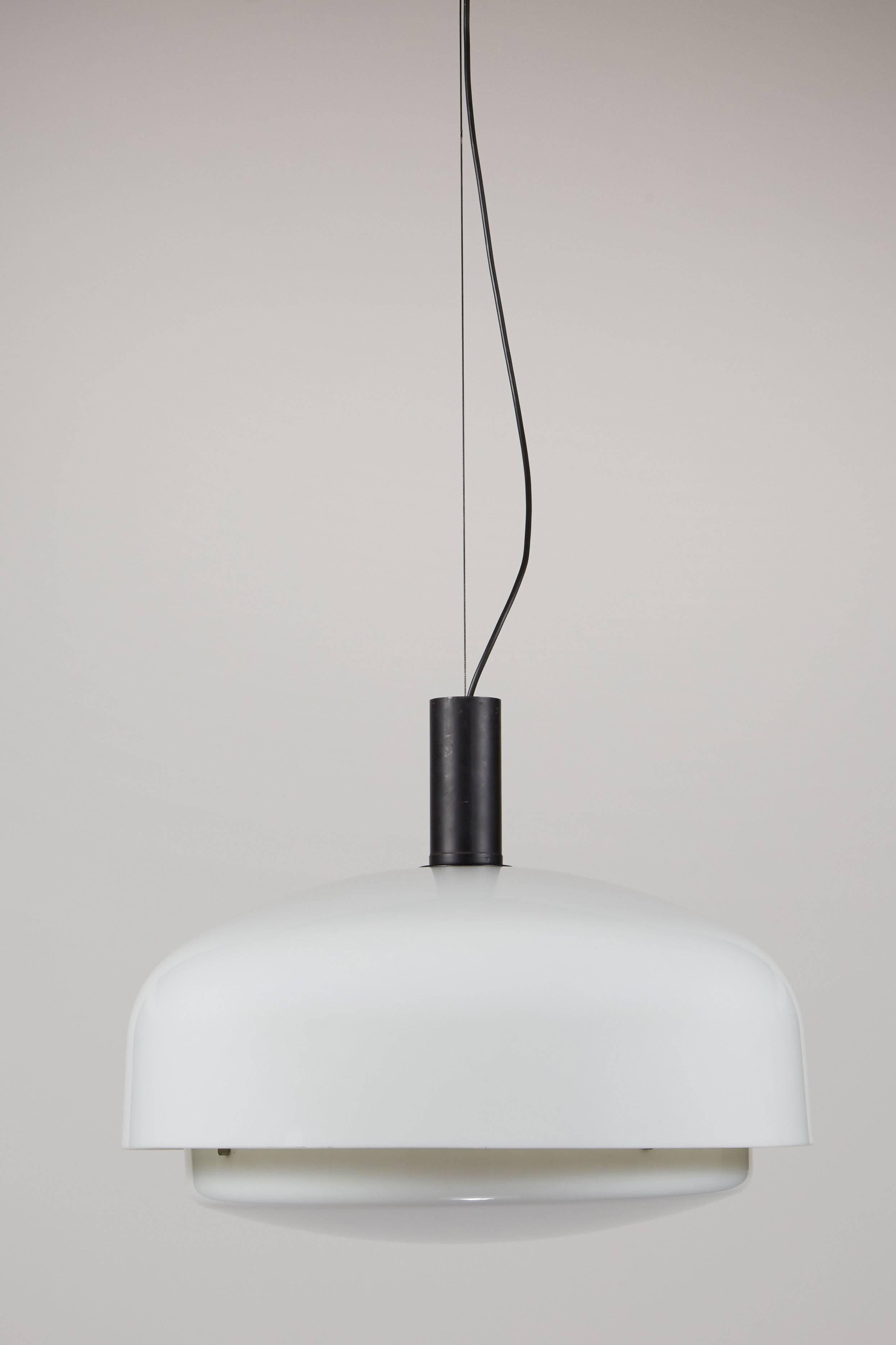 Mid-Century Modern Suspension Light by Eugenio Gentile Tedeschi